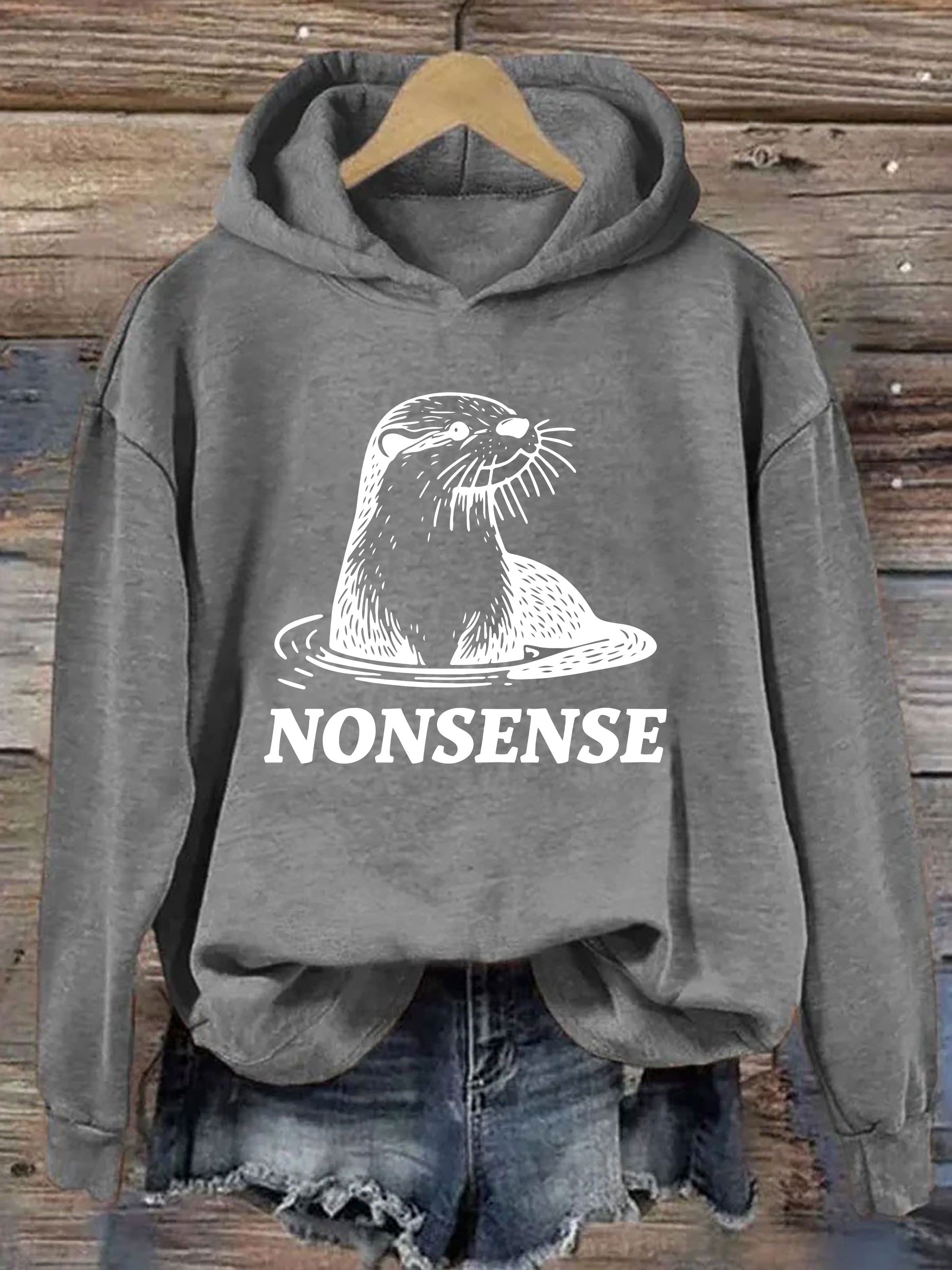 Otter Nonsense Hoodie