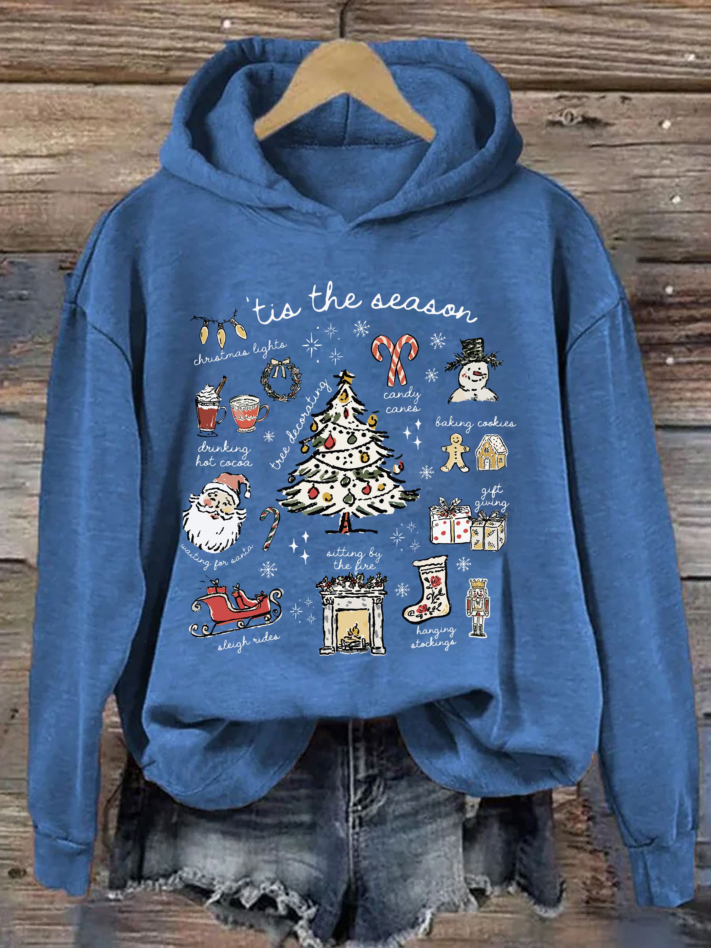 Tis The Season Christmas Hoodie