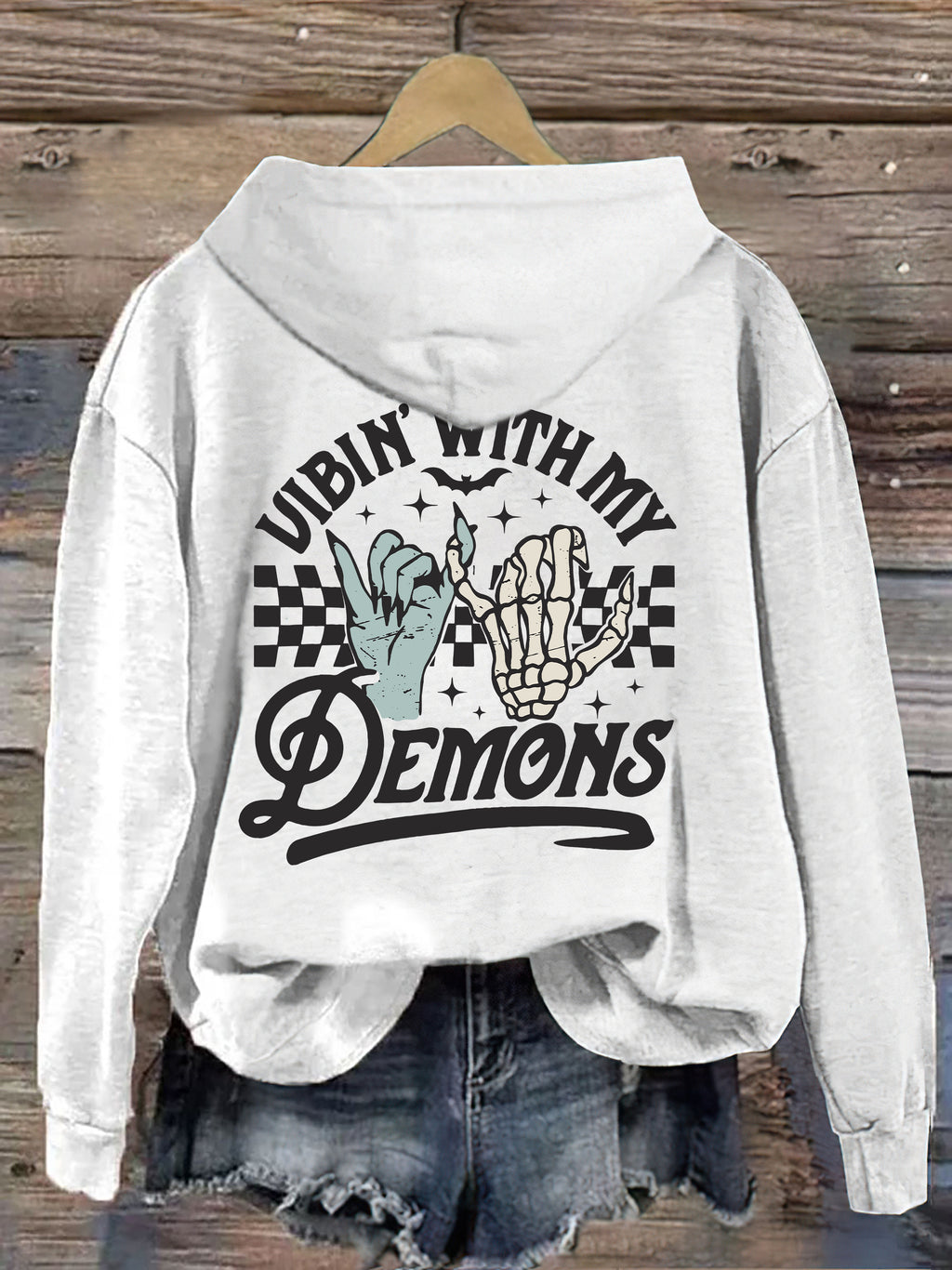 Vibin' With My Demons Hoodie