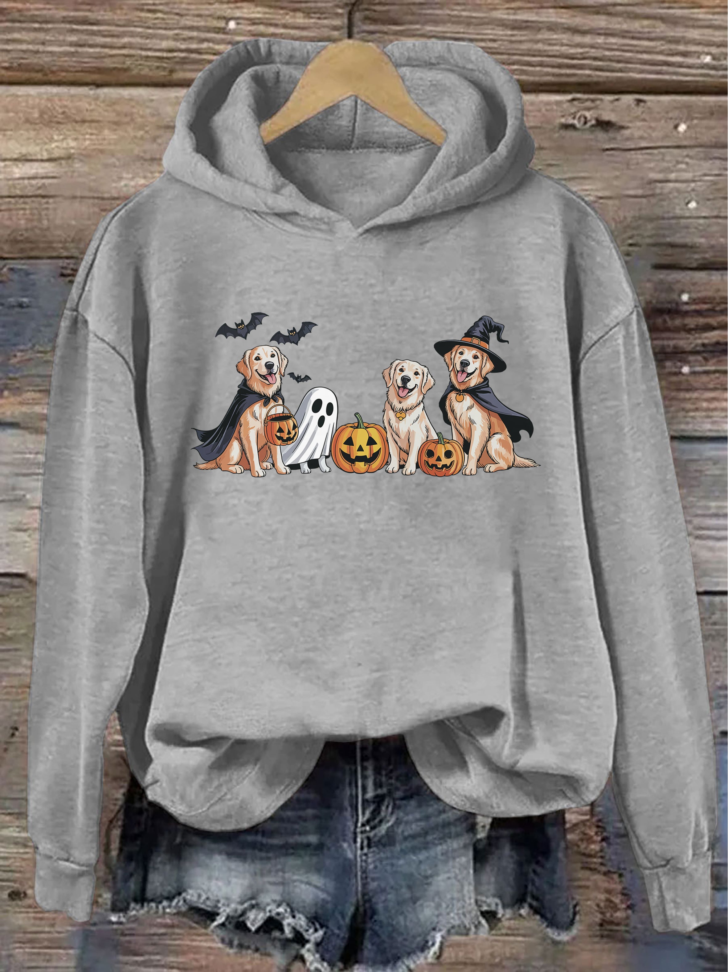 Halloween Golden Retriever Hoodie
