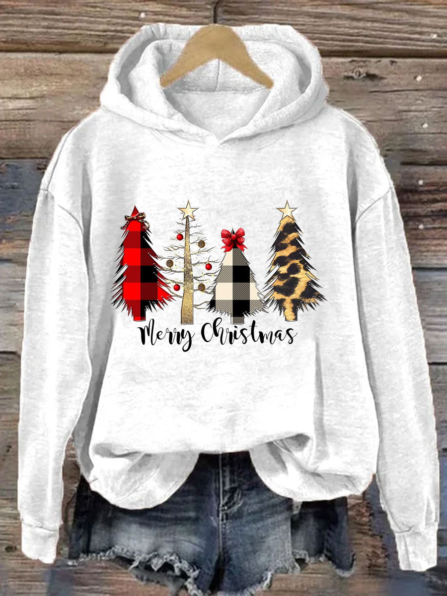 Merry Christmas Tree Hoodie