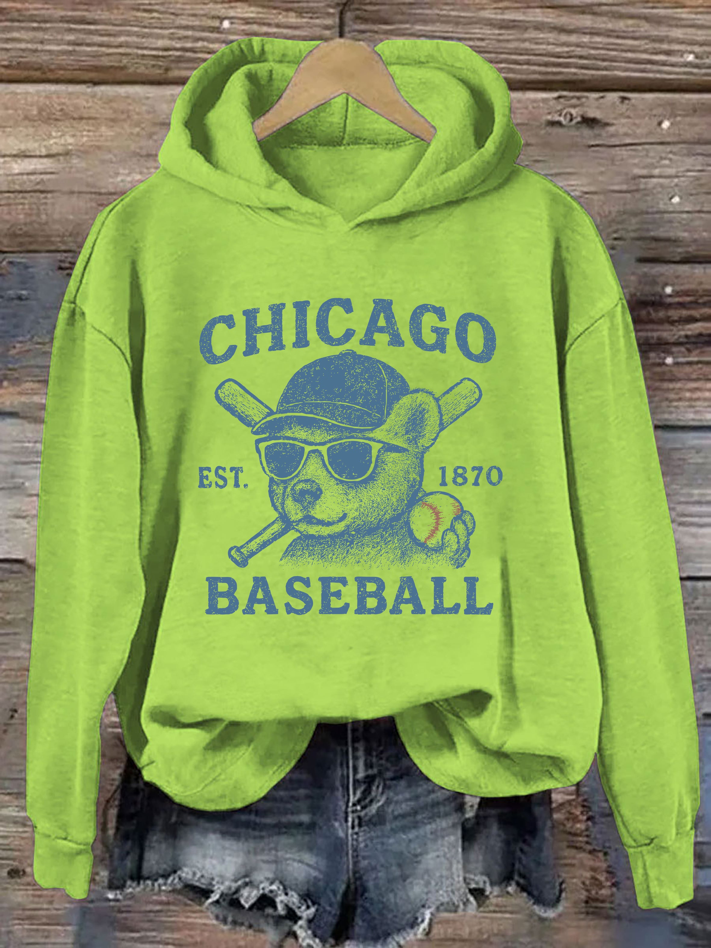 Chicago Baseball Hoodie