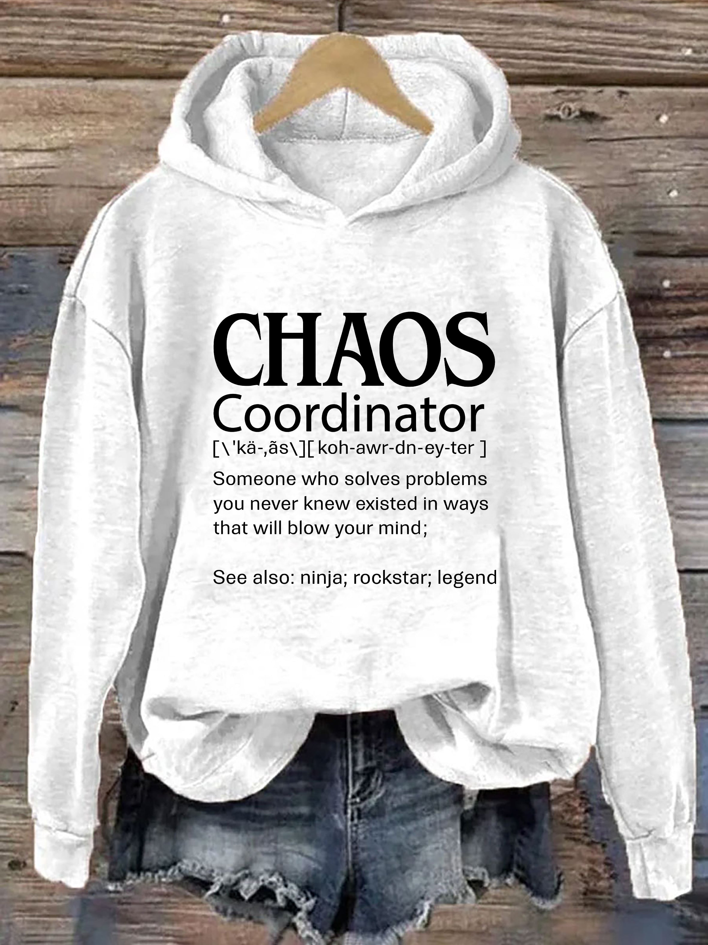 Chaos Coordinator Hoodie