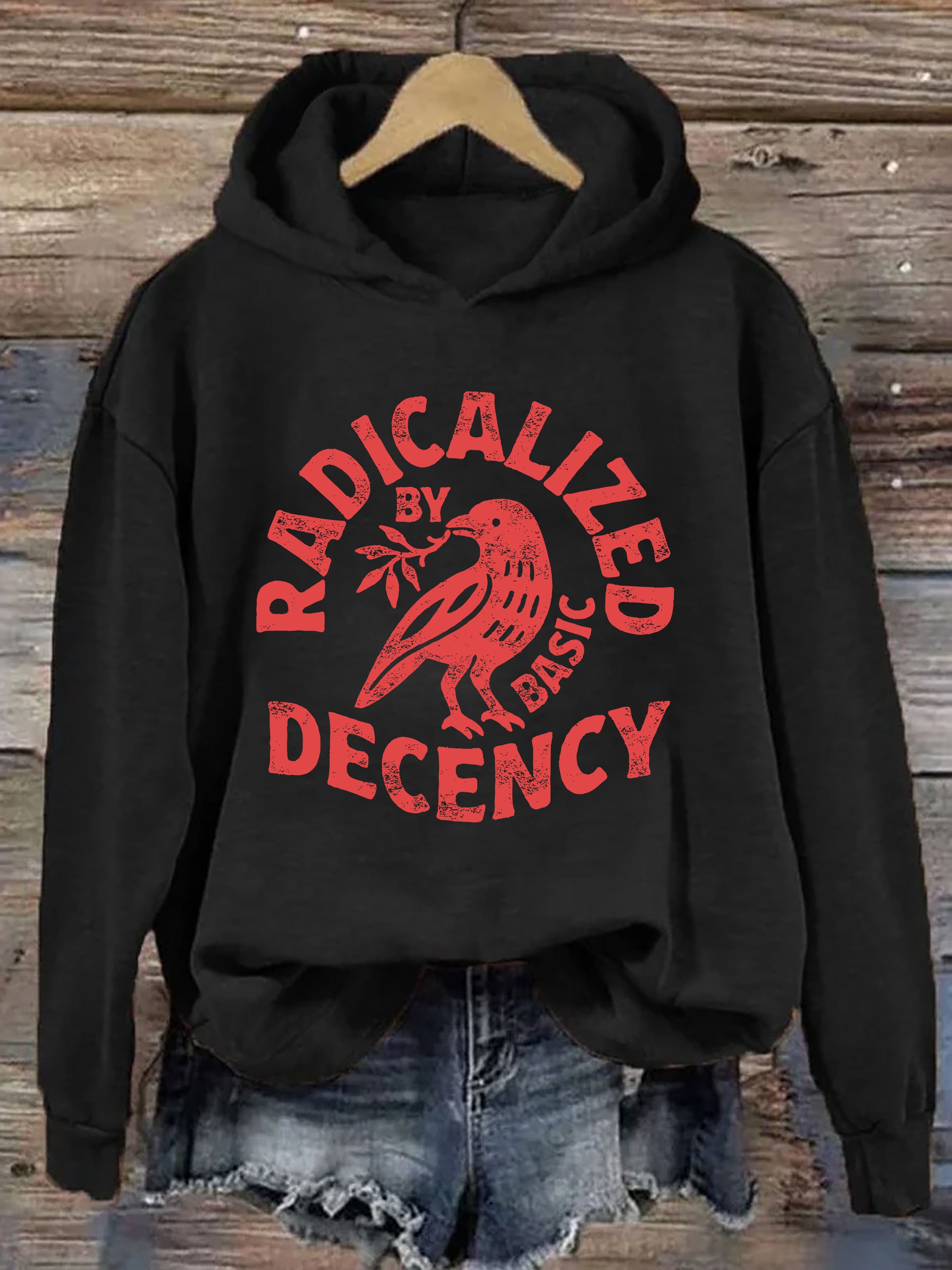 Radicalized By Basic Decency Hoodie