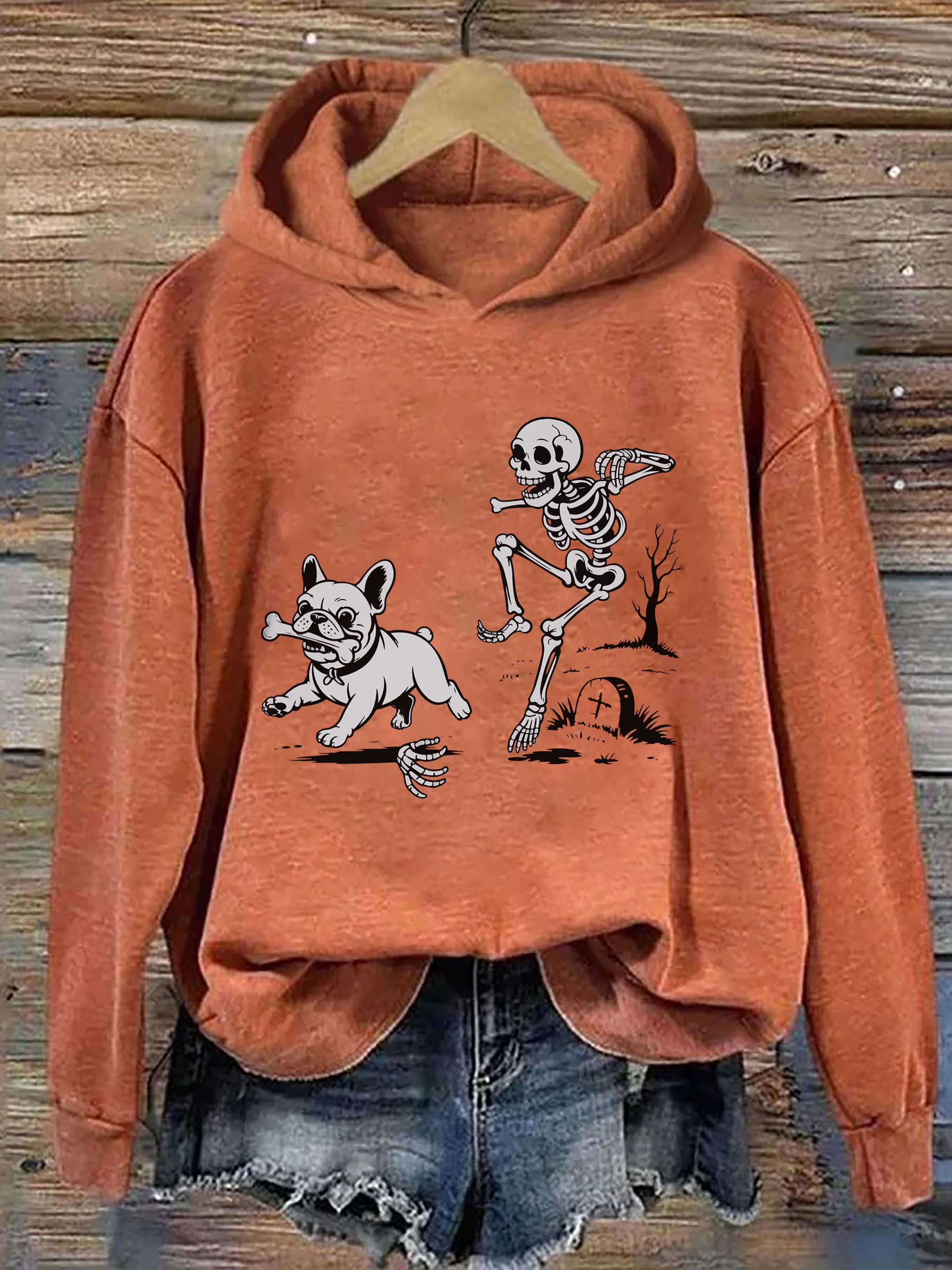 Halloween French Bulldog Hoodie