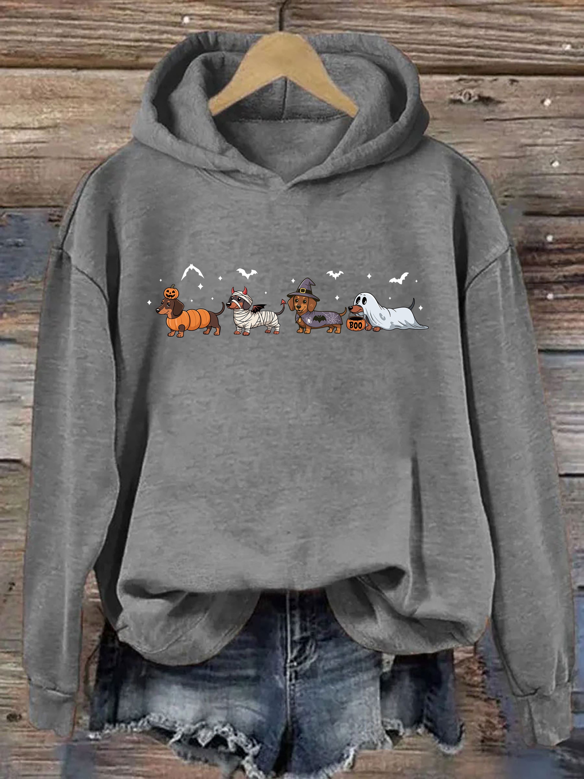 Halloween Dachshund Hoodie