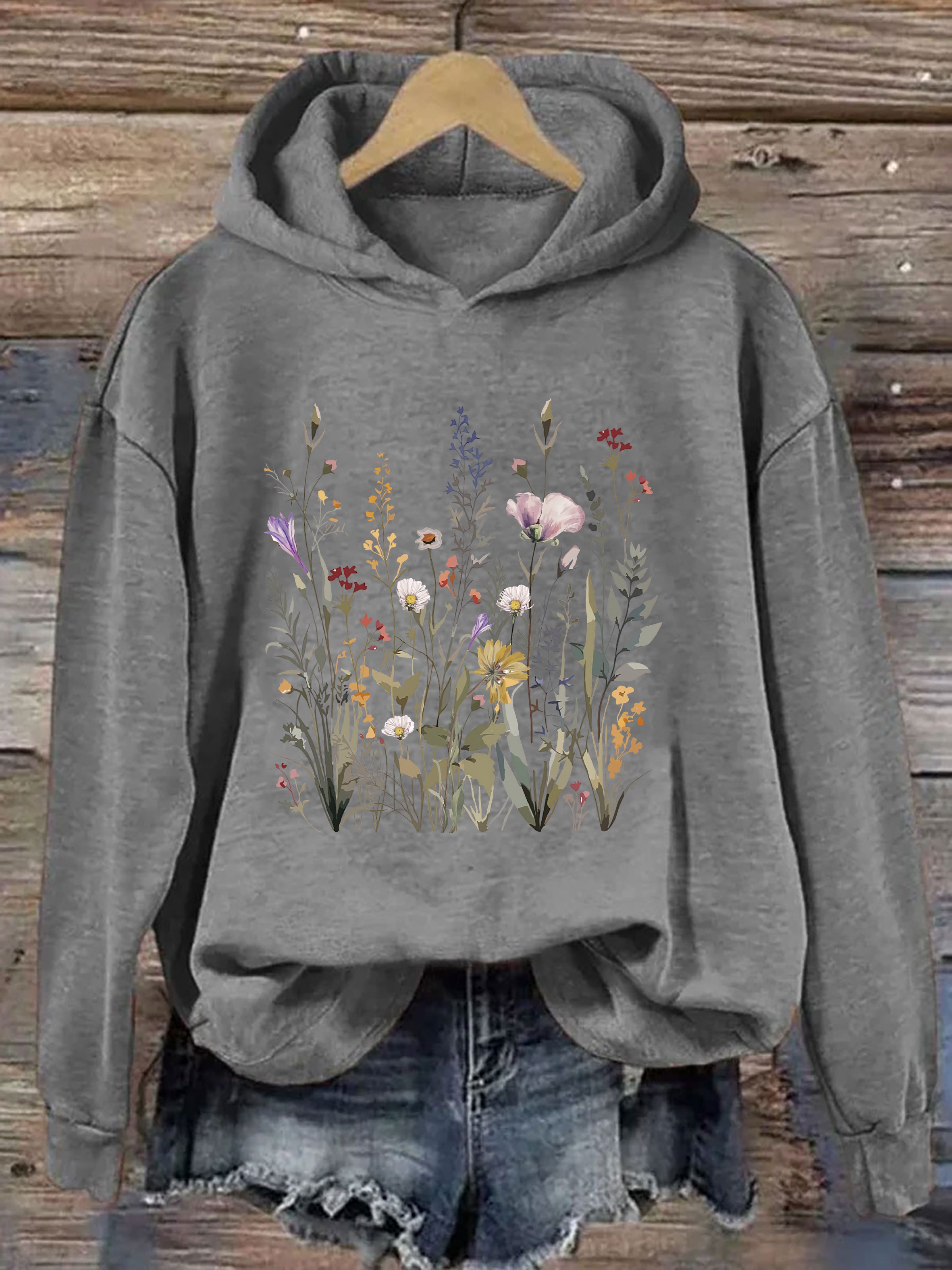 Pressed Flowers Hoodie