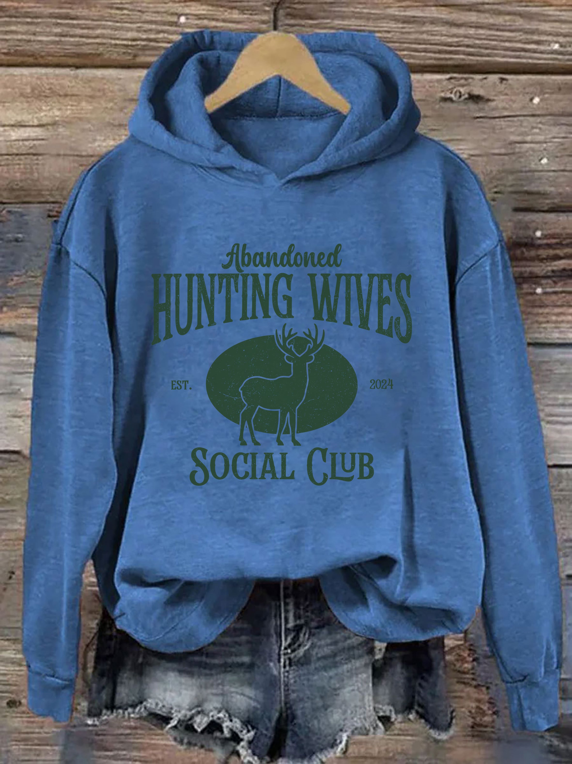 Abandoned Hunting Wives Social Club Hoodie
