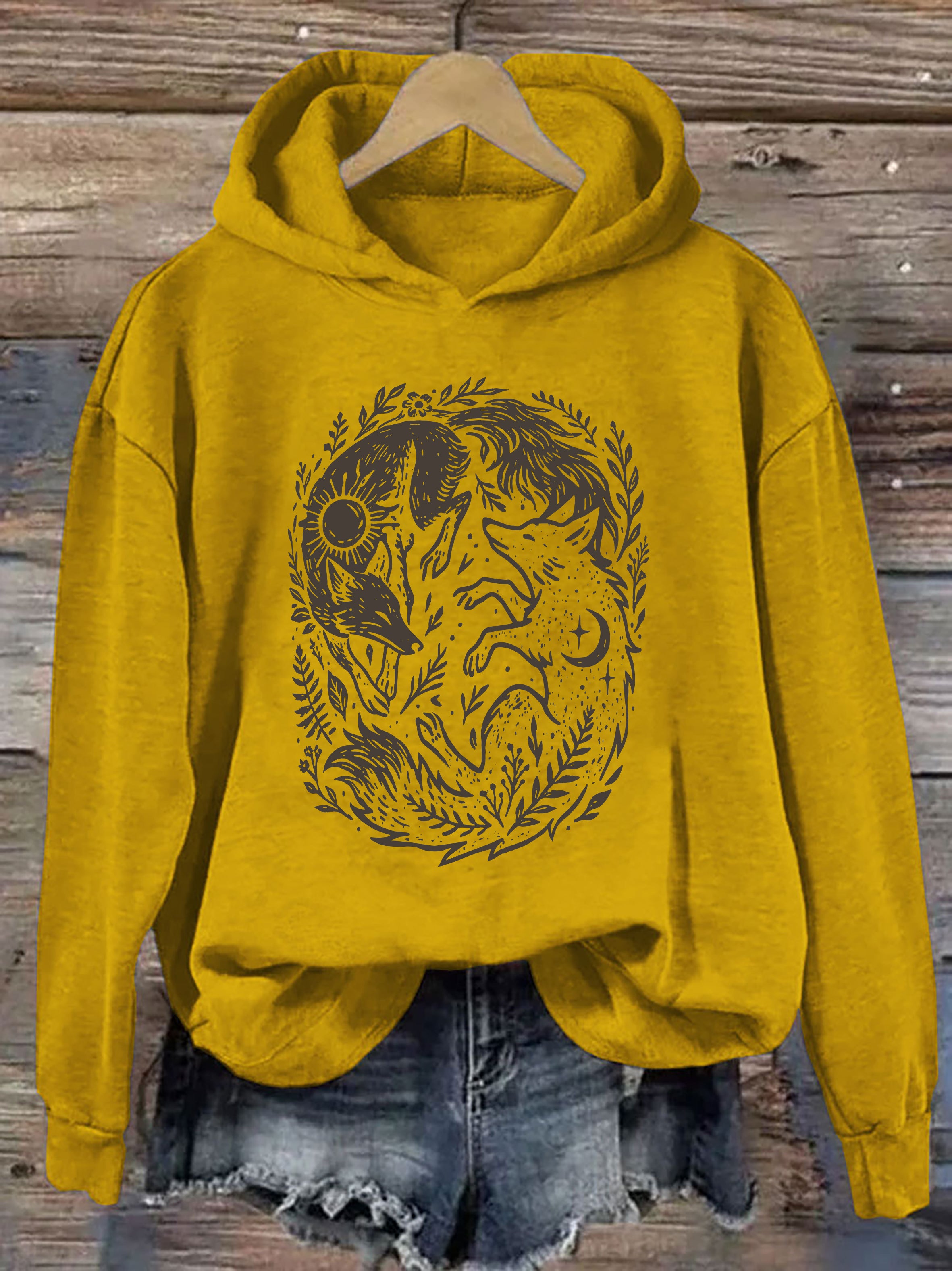 Fox Yin Yang Hoodie