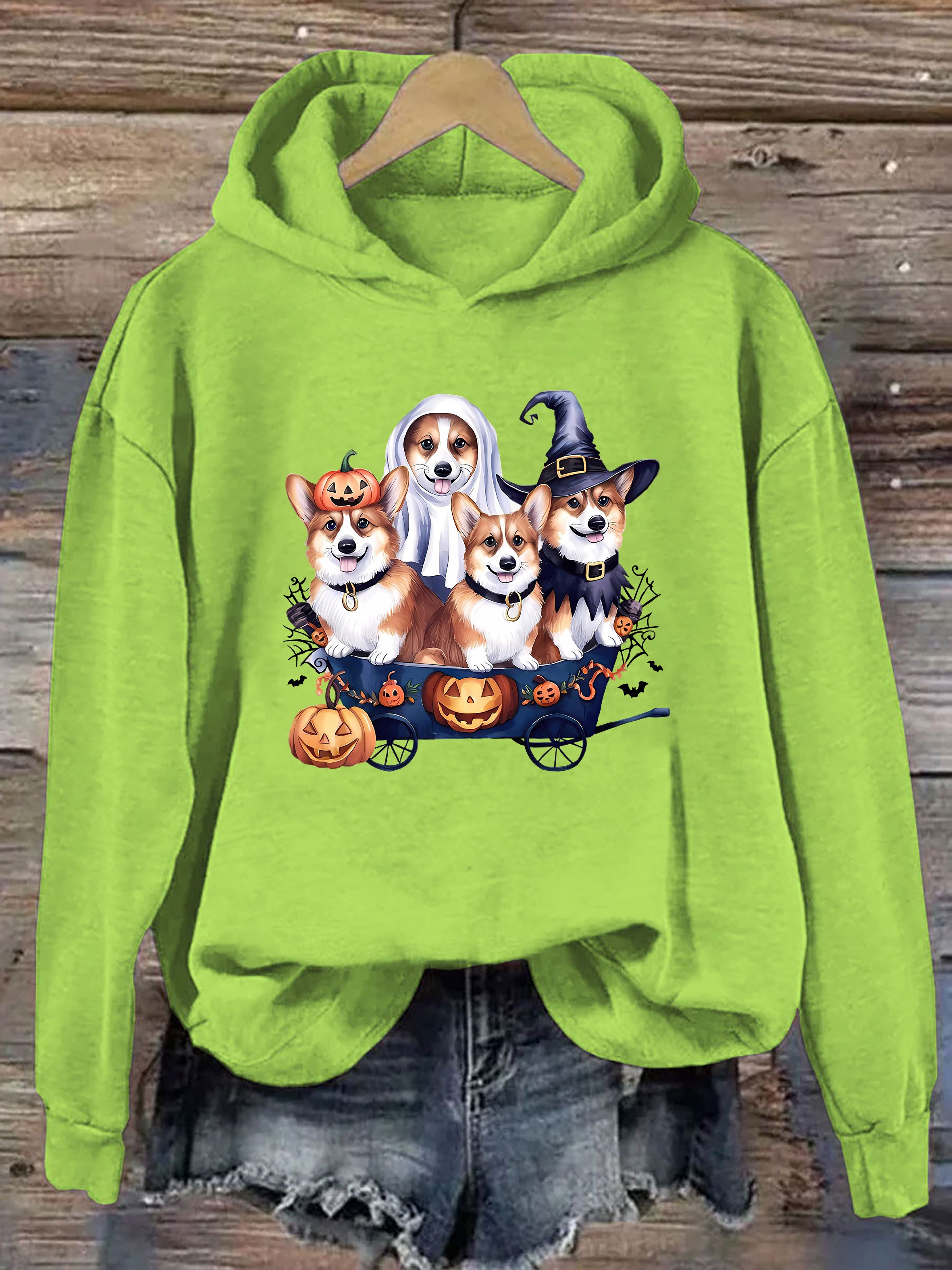 Halloween Corgi Hoodie