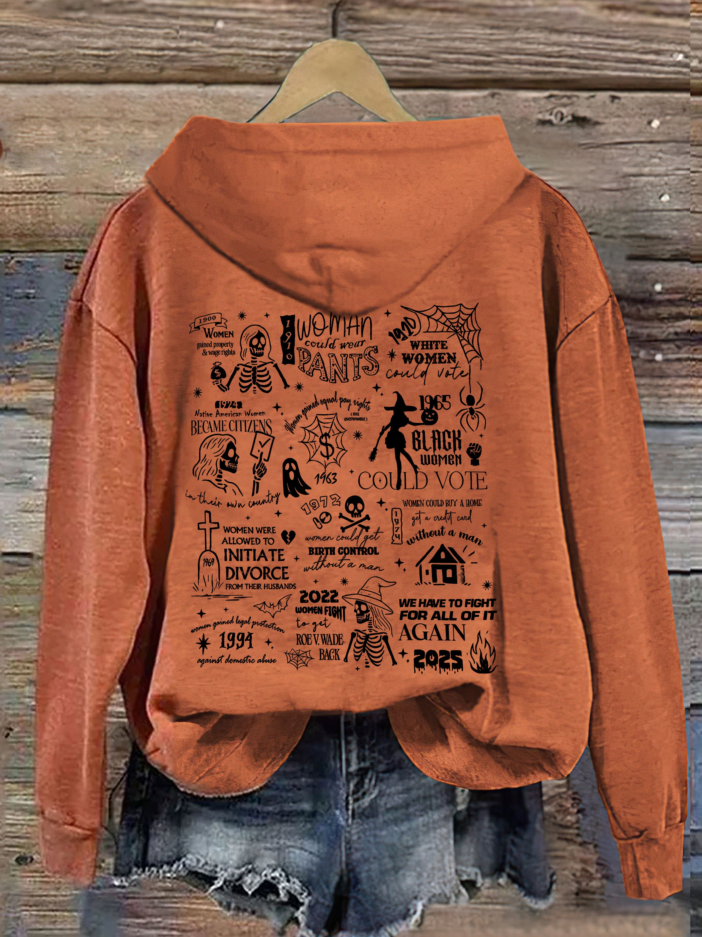 They Didn't Burn Witches They Burned Women Hoodie