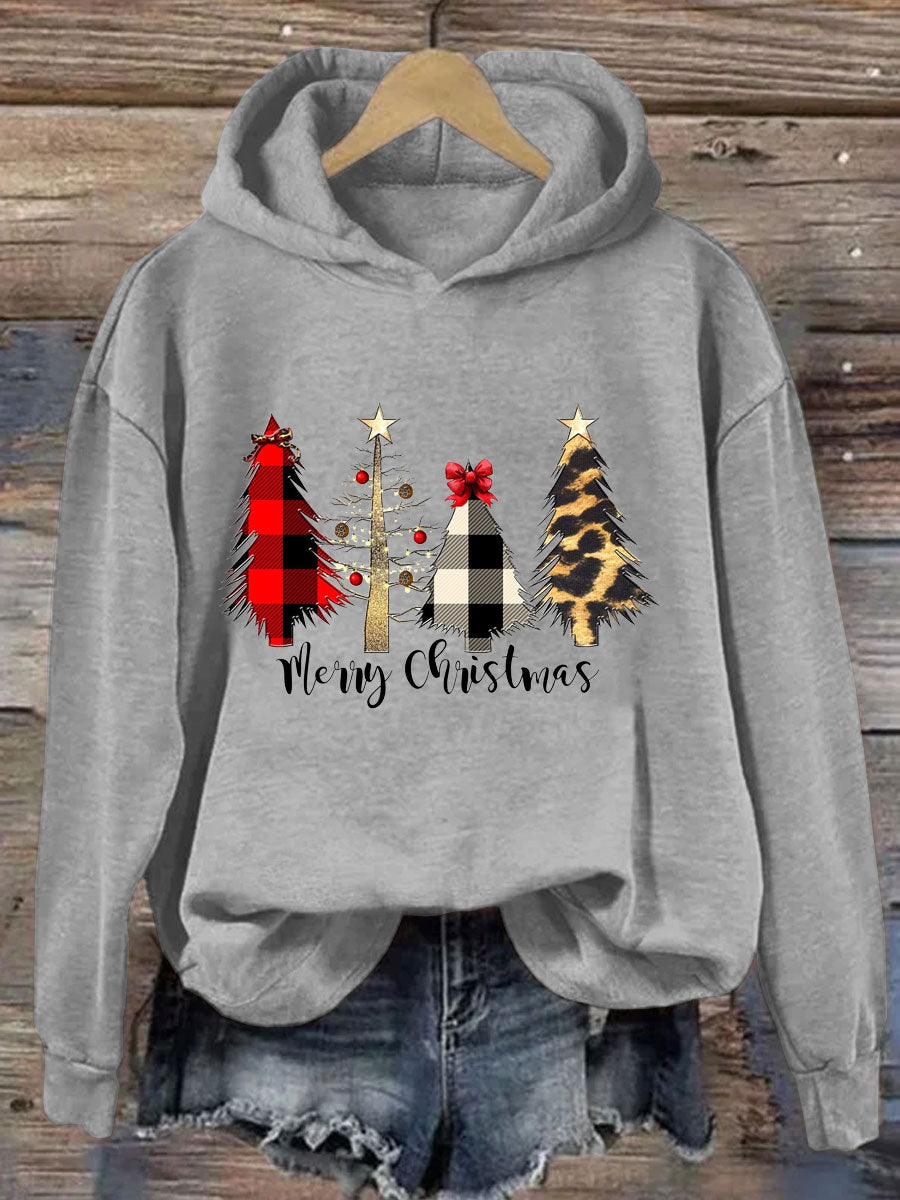 Merry Christmas Tree Hoodie