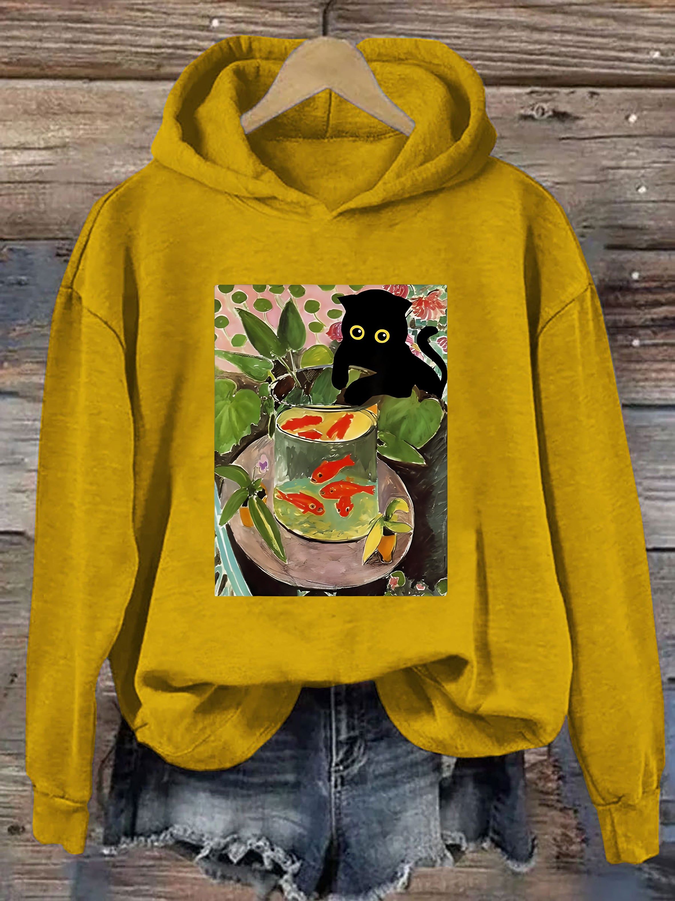 Henri Matisse Goldfish Vintage Art Hoodie