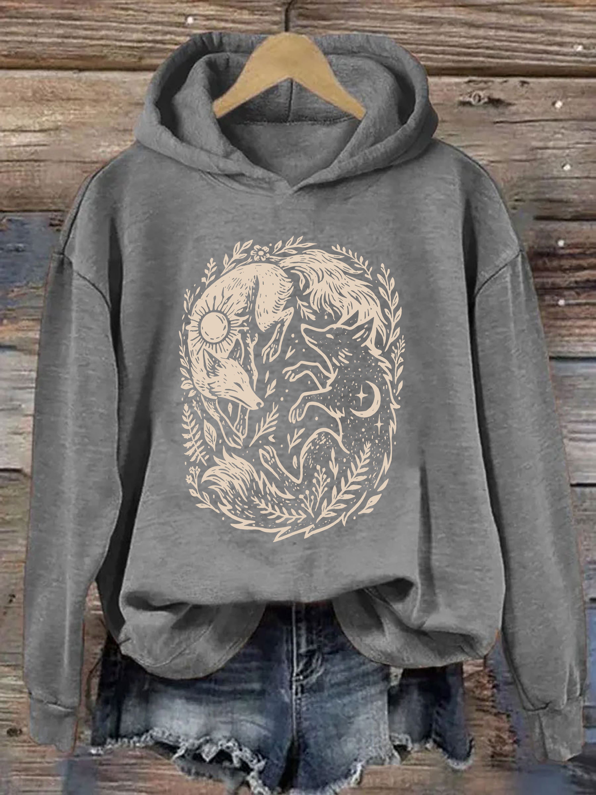 Fox Yin Yang Hoodie