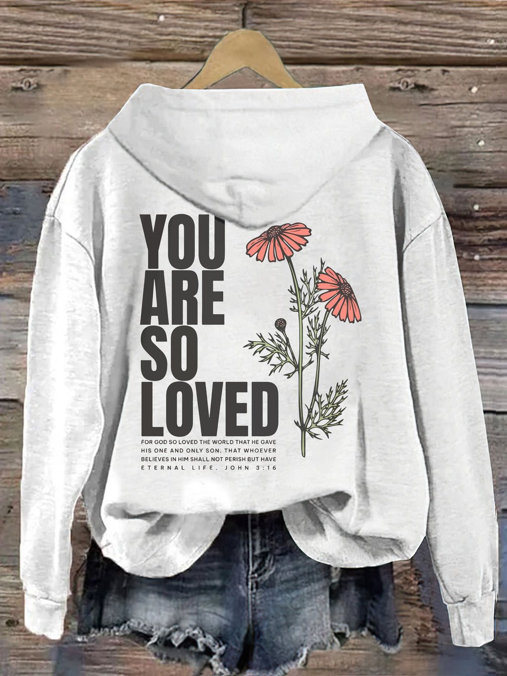 Jesus Loves You Hoodie