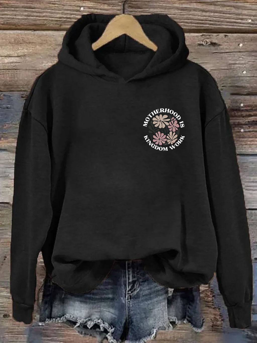 Motherhood Is Kingdom Work Hoodie