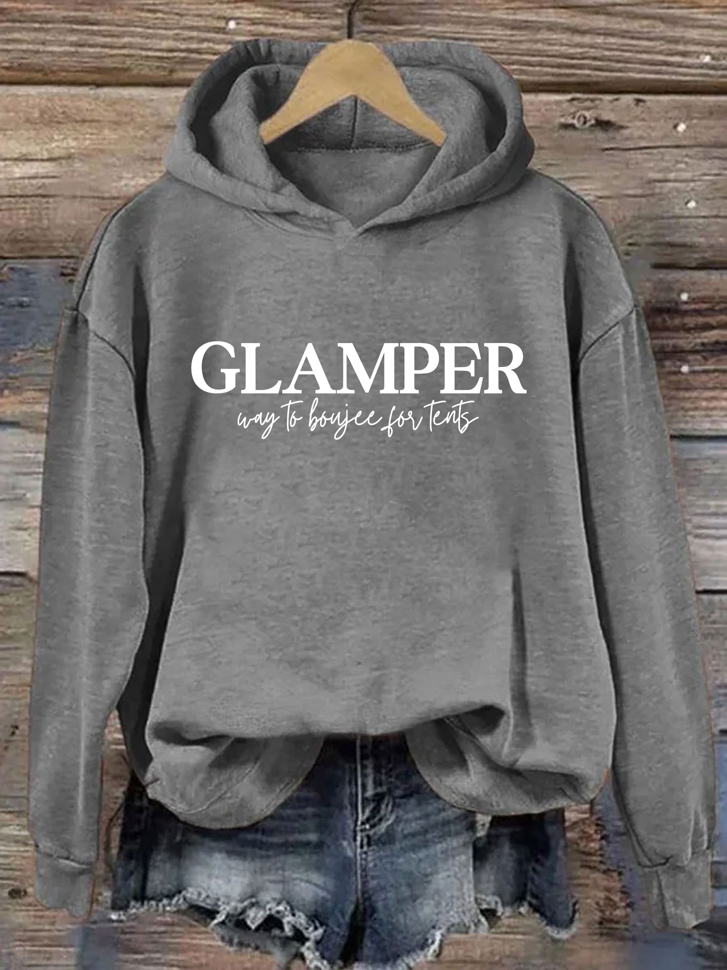 Glamper Way To Boujee For Tents Hoodie