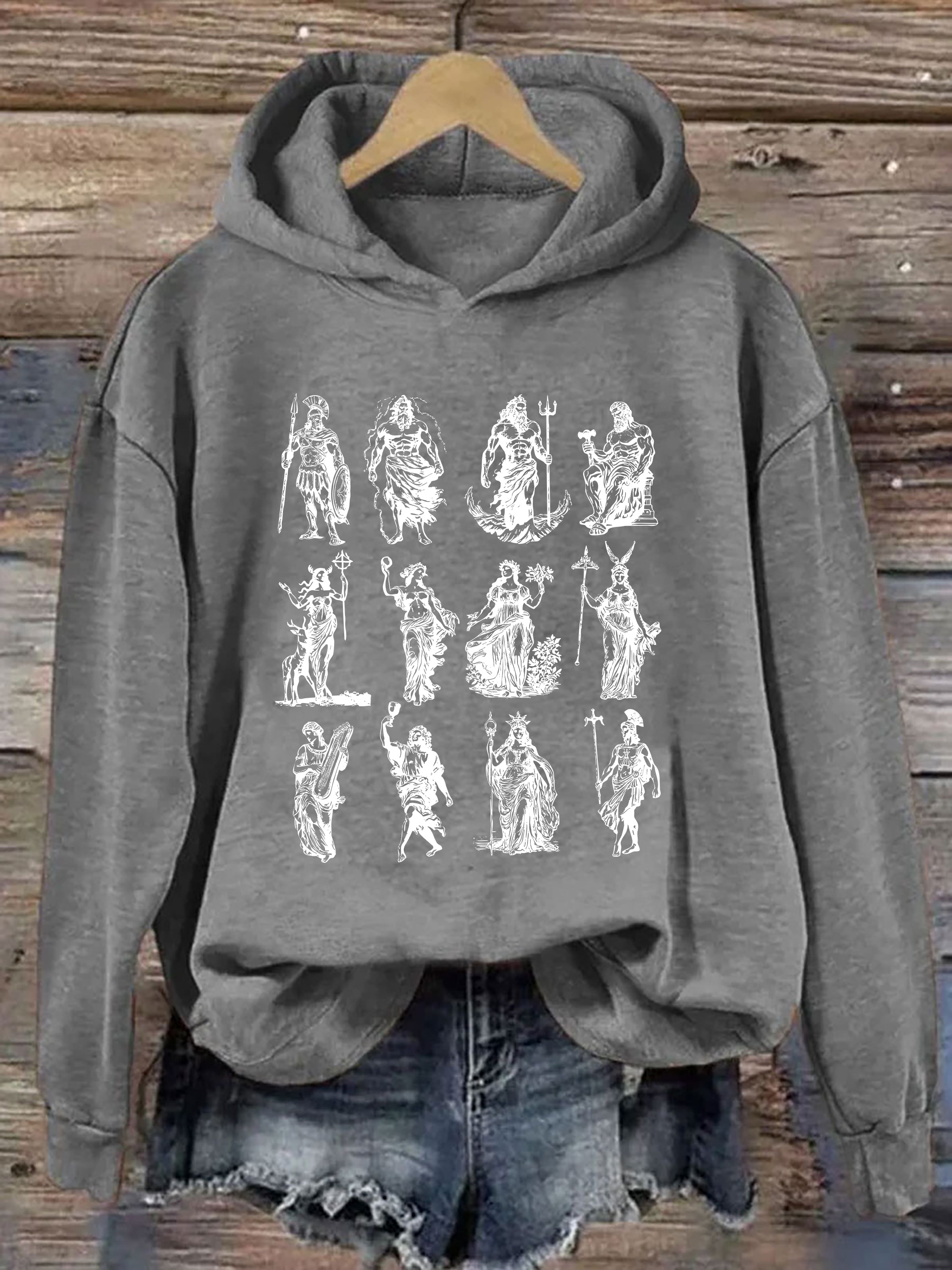 Classic Olympian Gods Hoodie