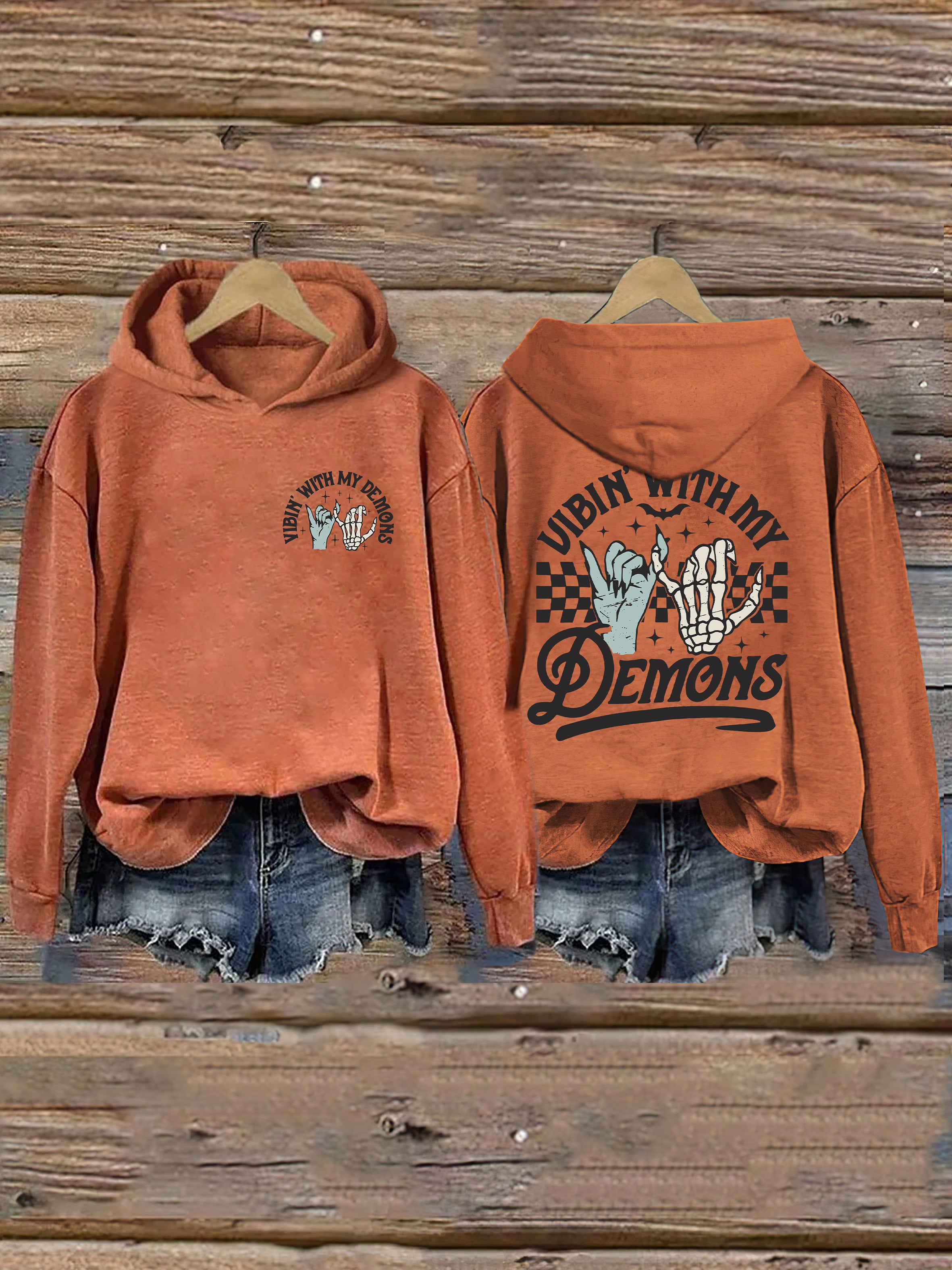 Vibin' With My Demons Hoodie