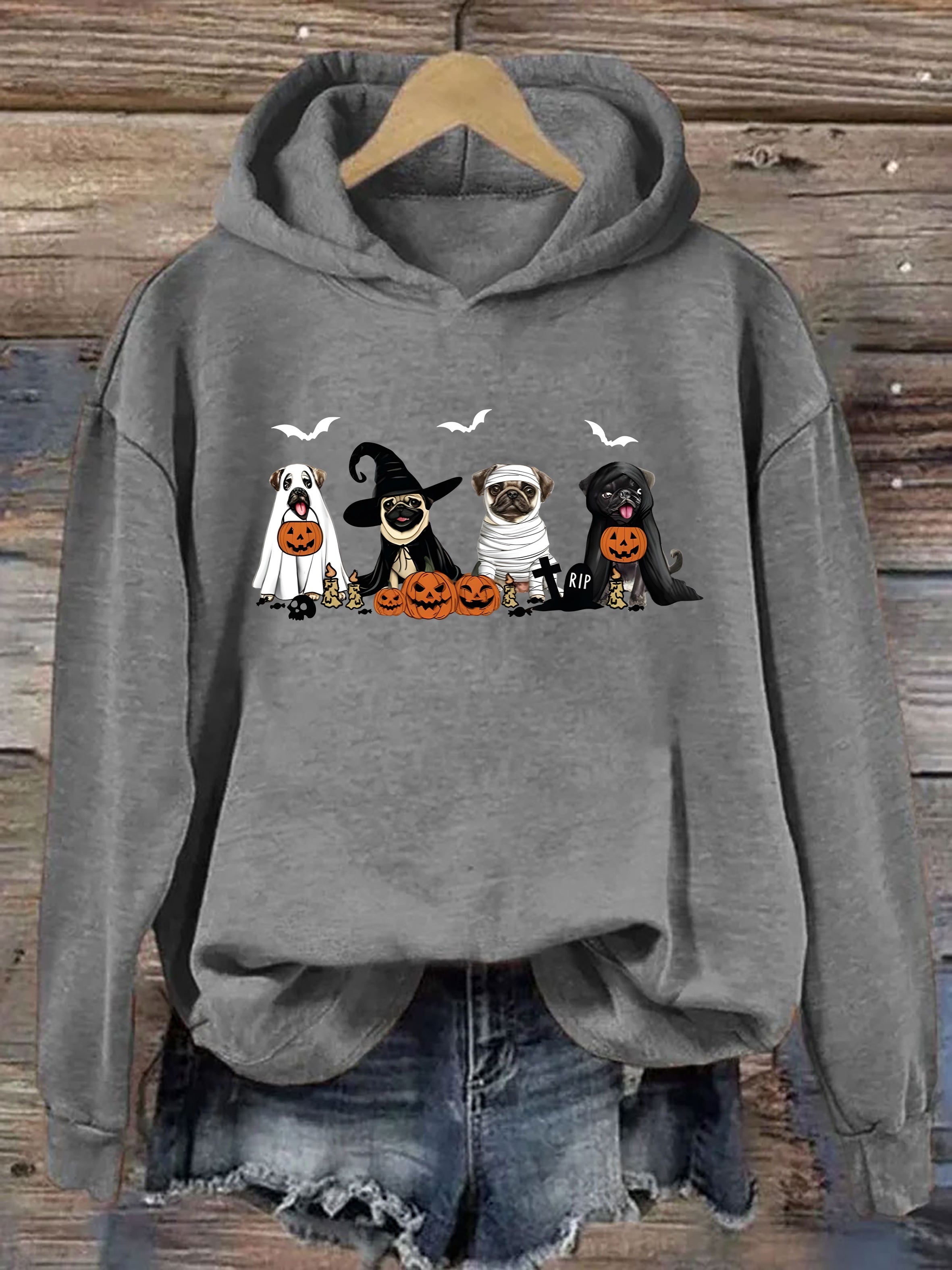 Pug Halloween Hoodie