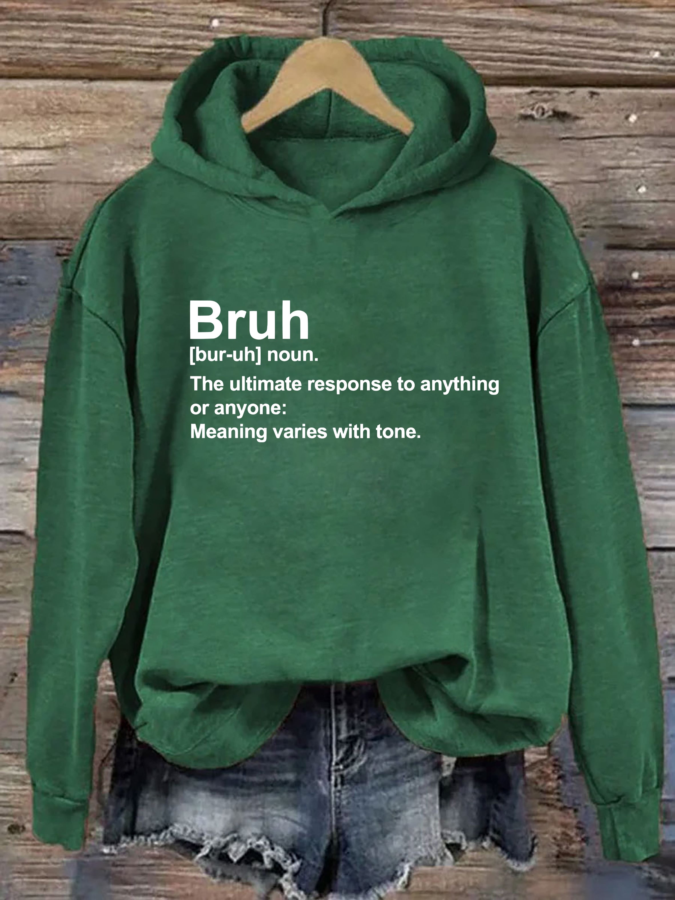 Bruh Definition Hoodie