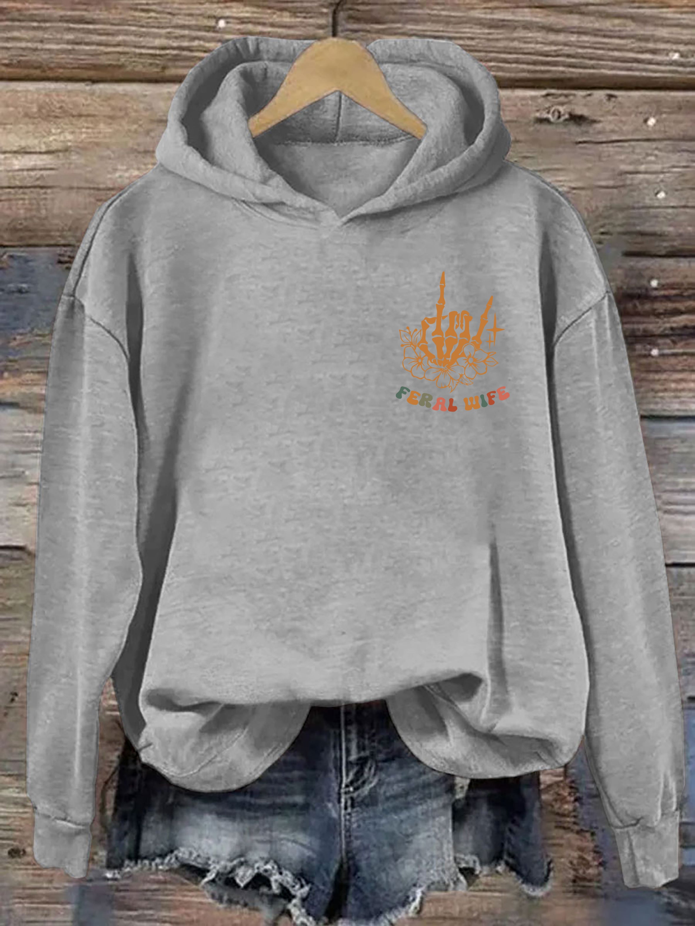 Somebody's Feral Wife Hoodie