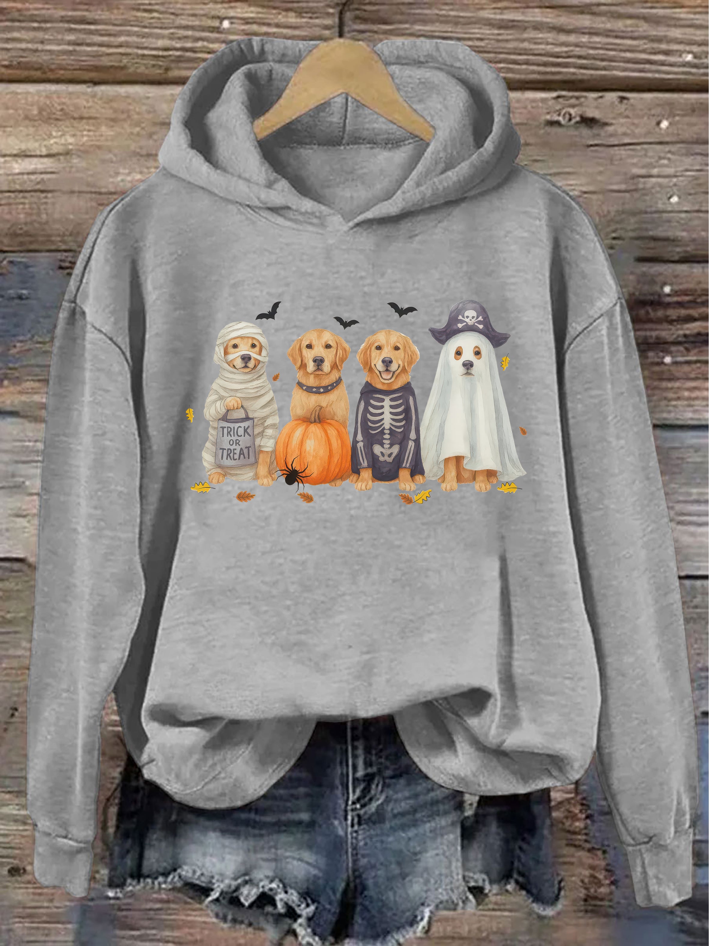 Halloween Golden Retriever Hoodie