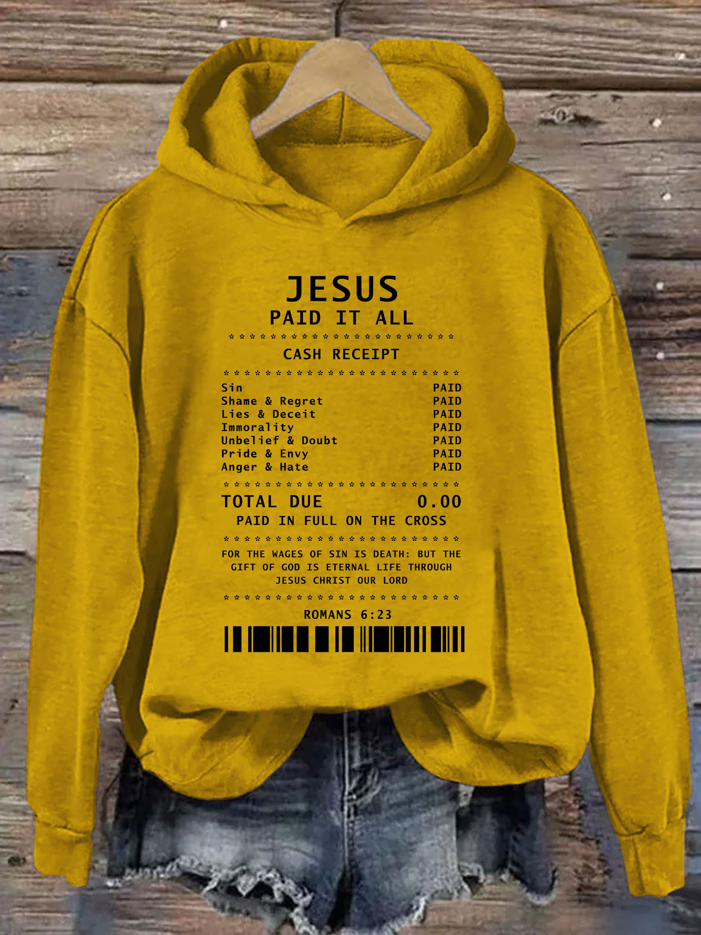 Jesus Paid It All Hoodie