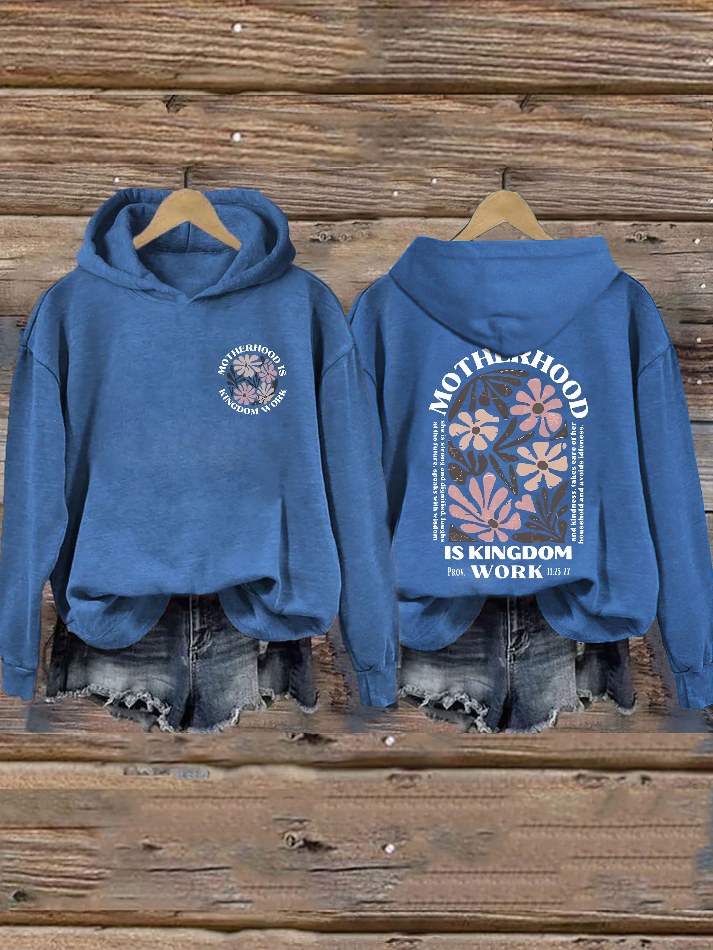 Motherhood Is Kingdom Work Hoodie