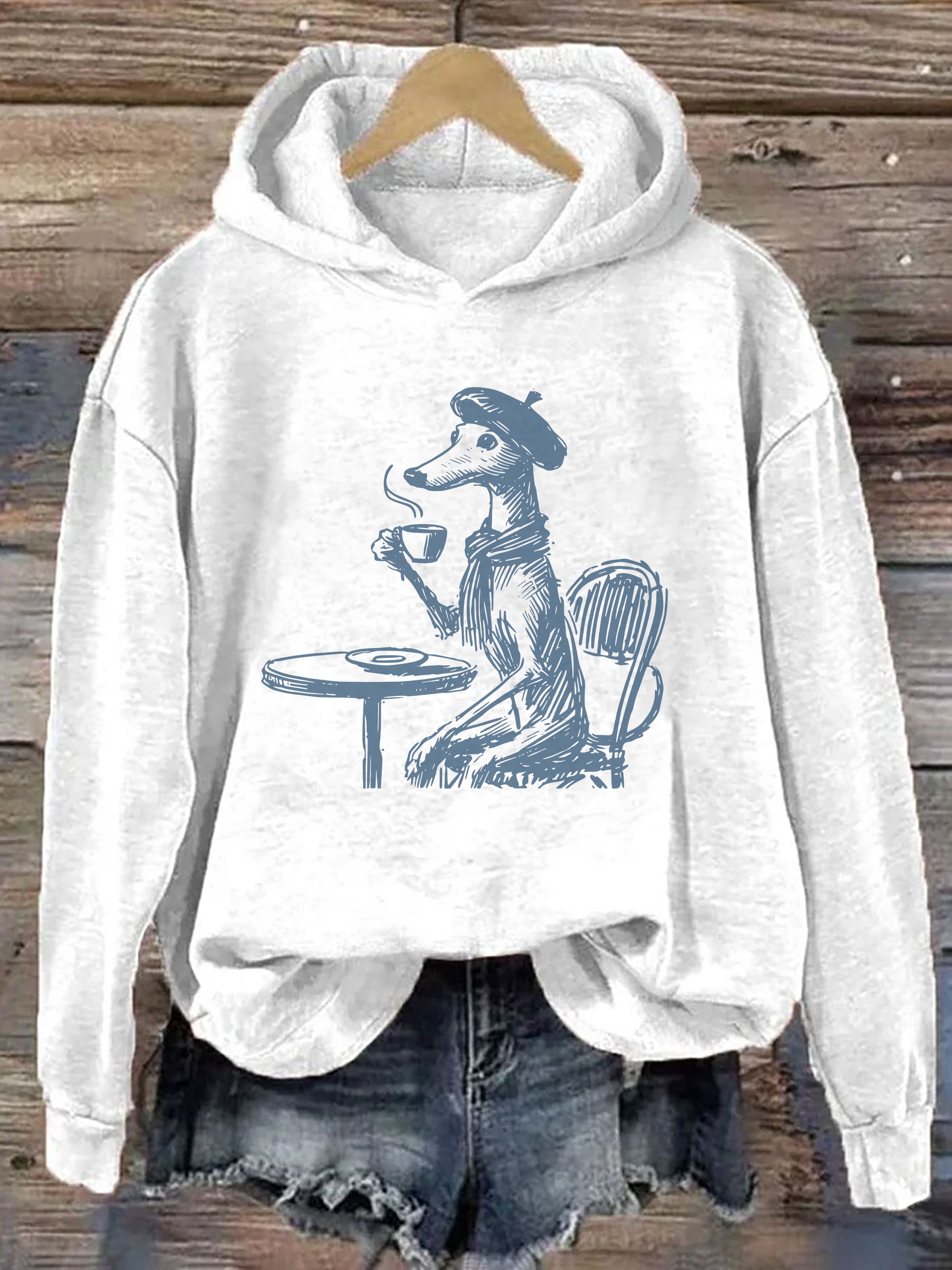 Greyhound, Whippet Hoodie