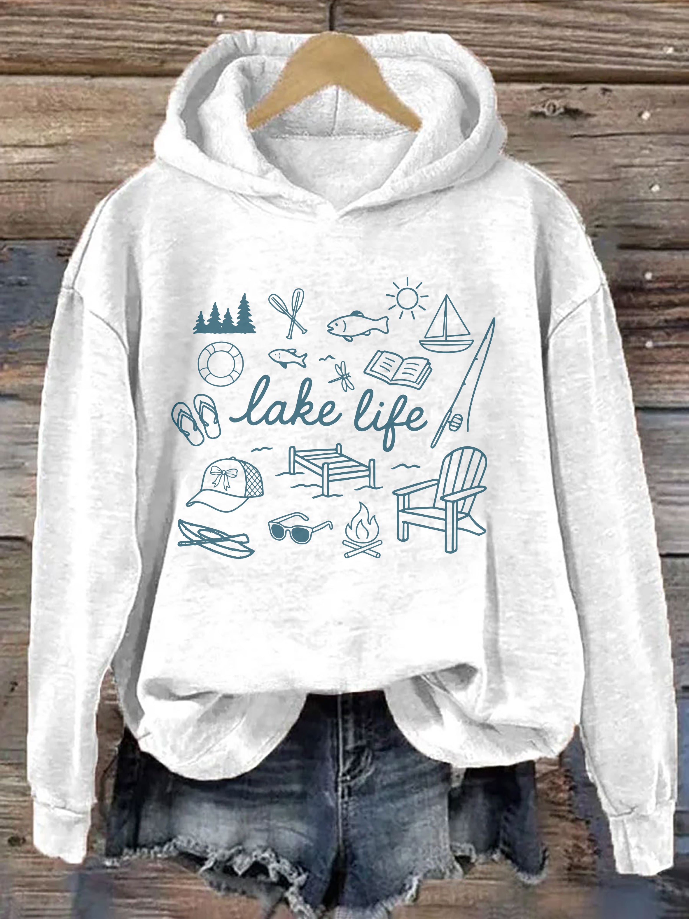 Summer Lake Life Hoodie