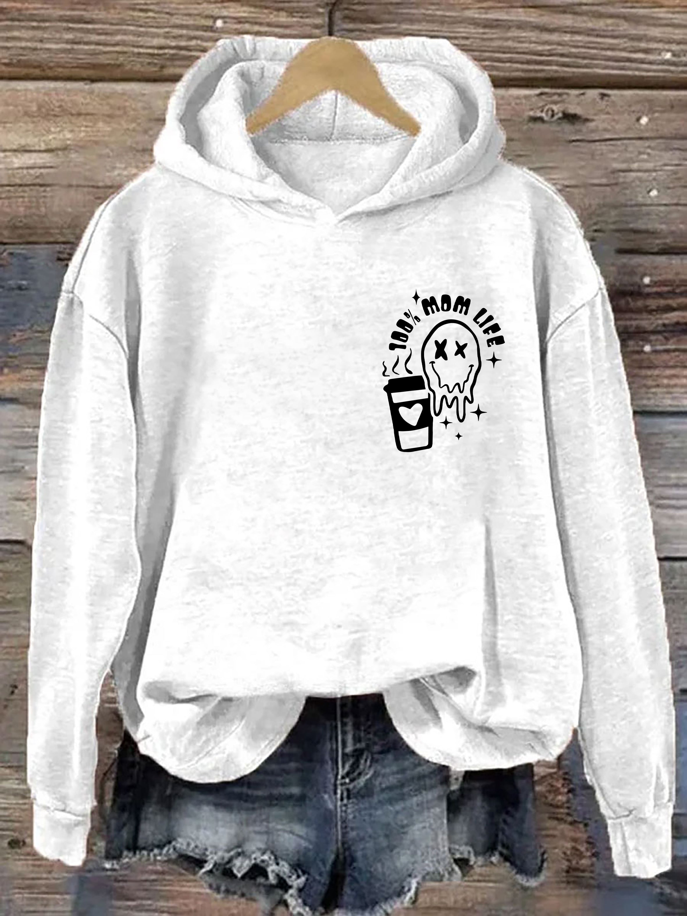 Caffeine And Chaos Mom Life Hoodie