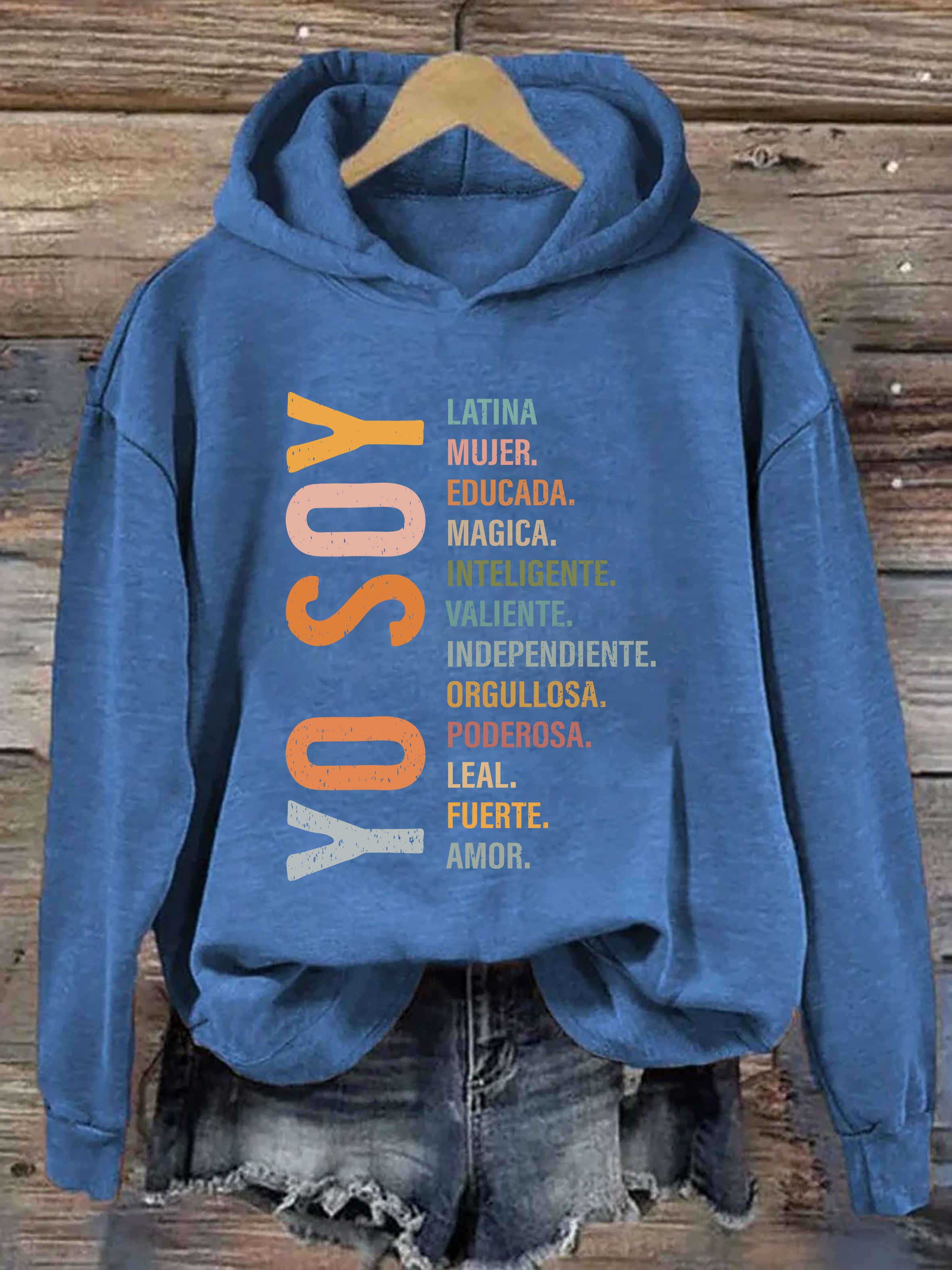 Yo Soy Latina Mujer Hoodie