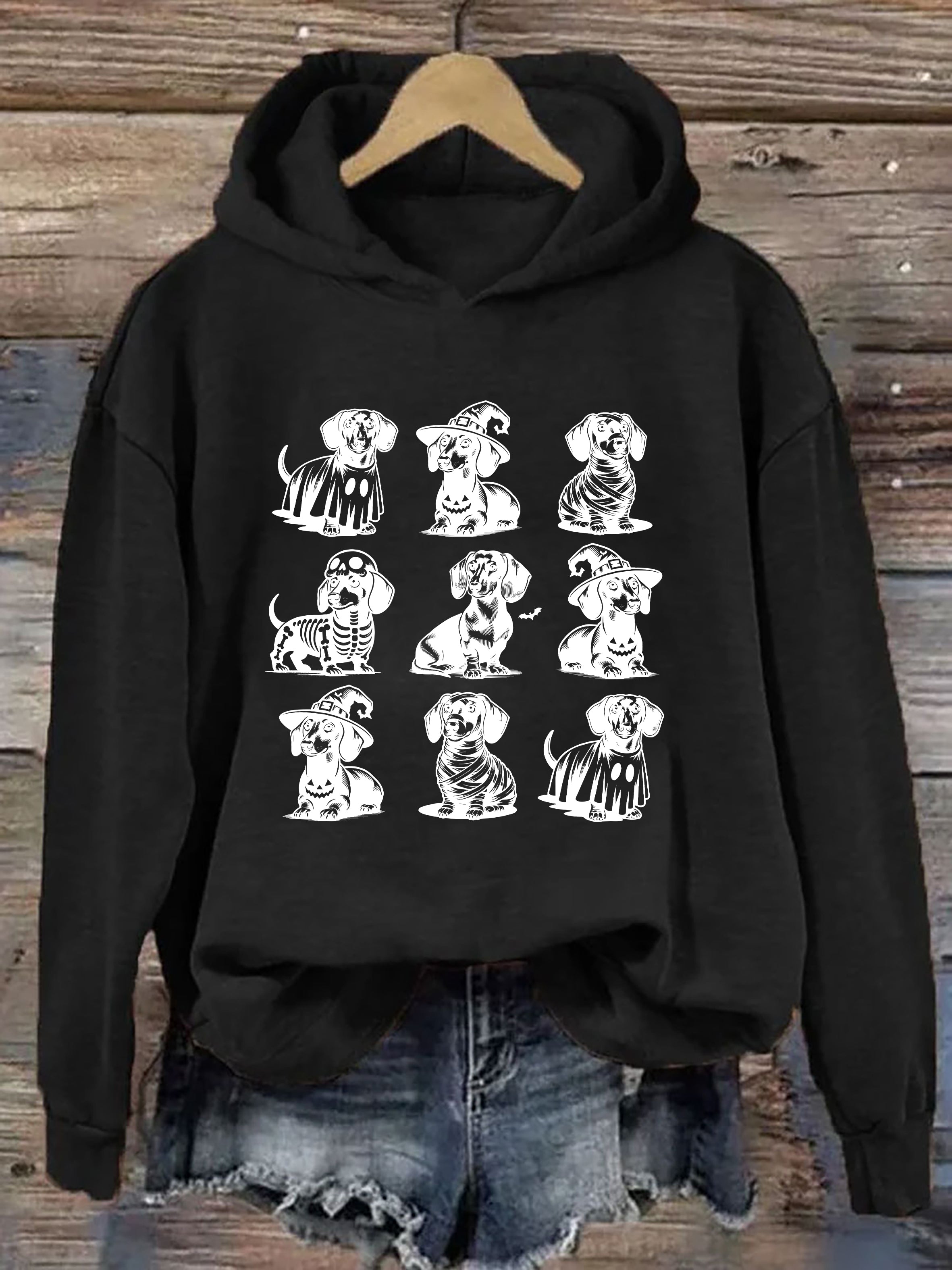 Dachshund Halloween Hoodie