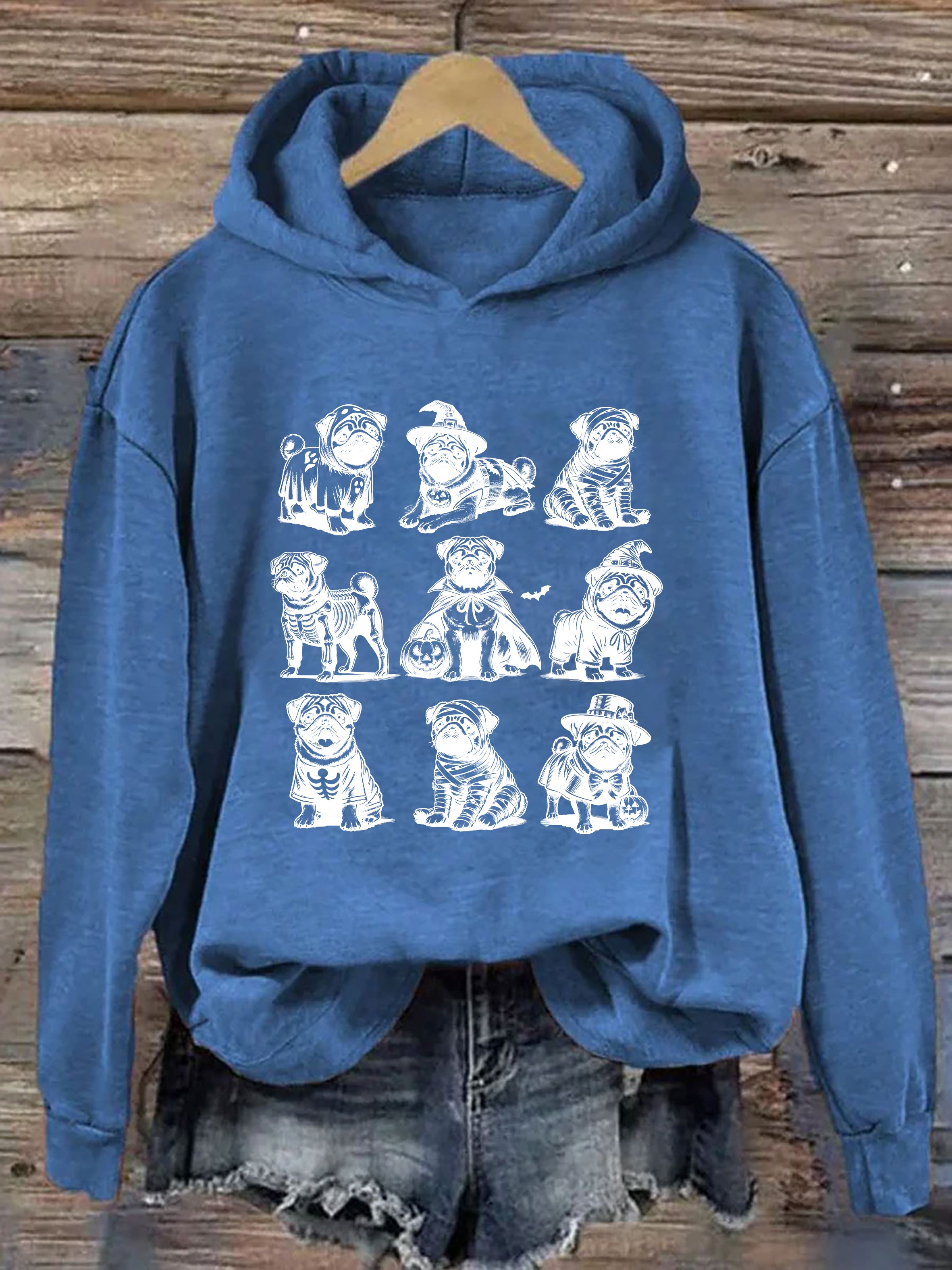 Pug Halloween Hoodie