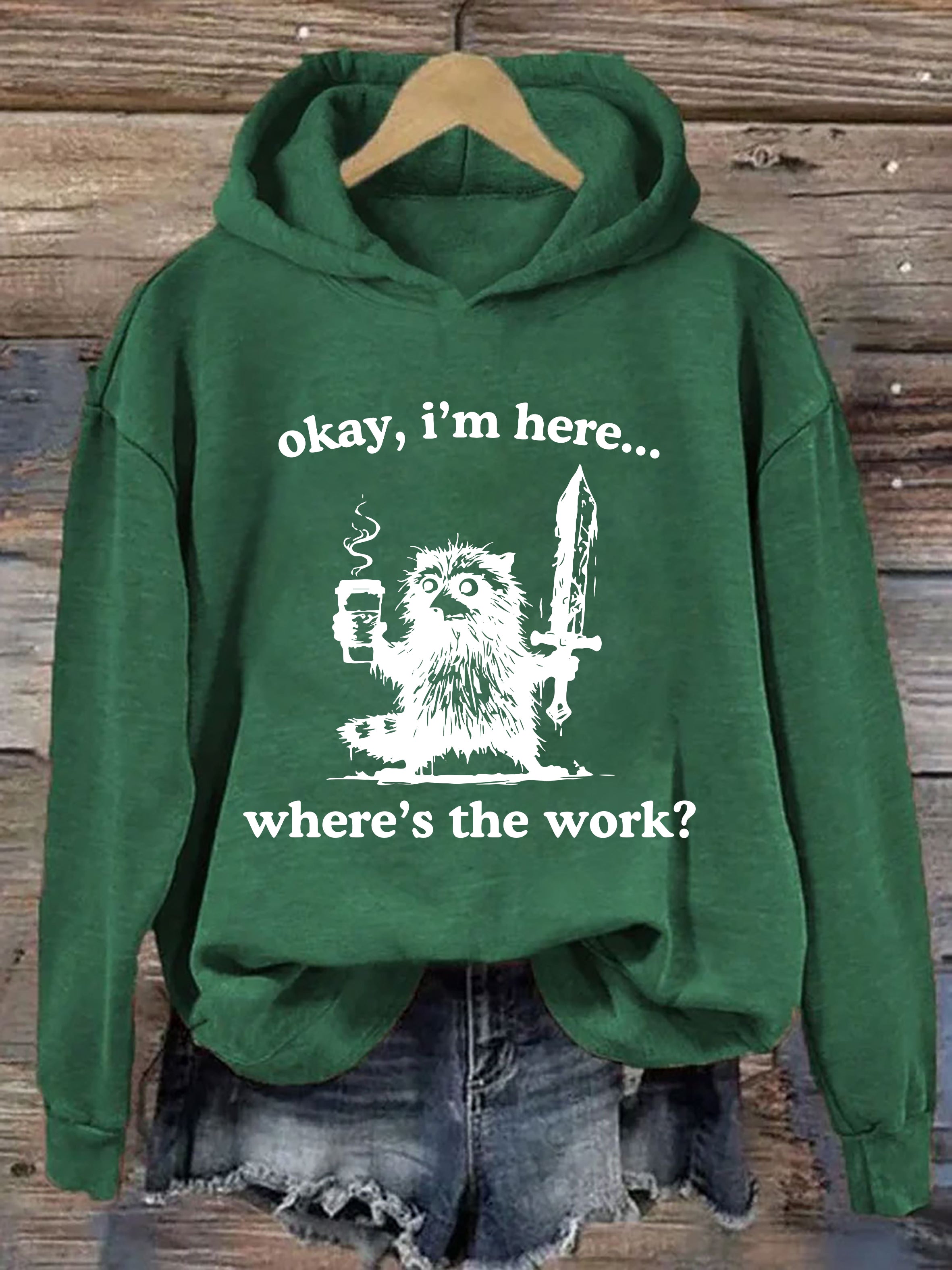 Where's The Work? Hoodie