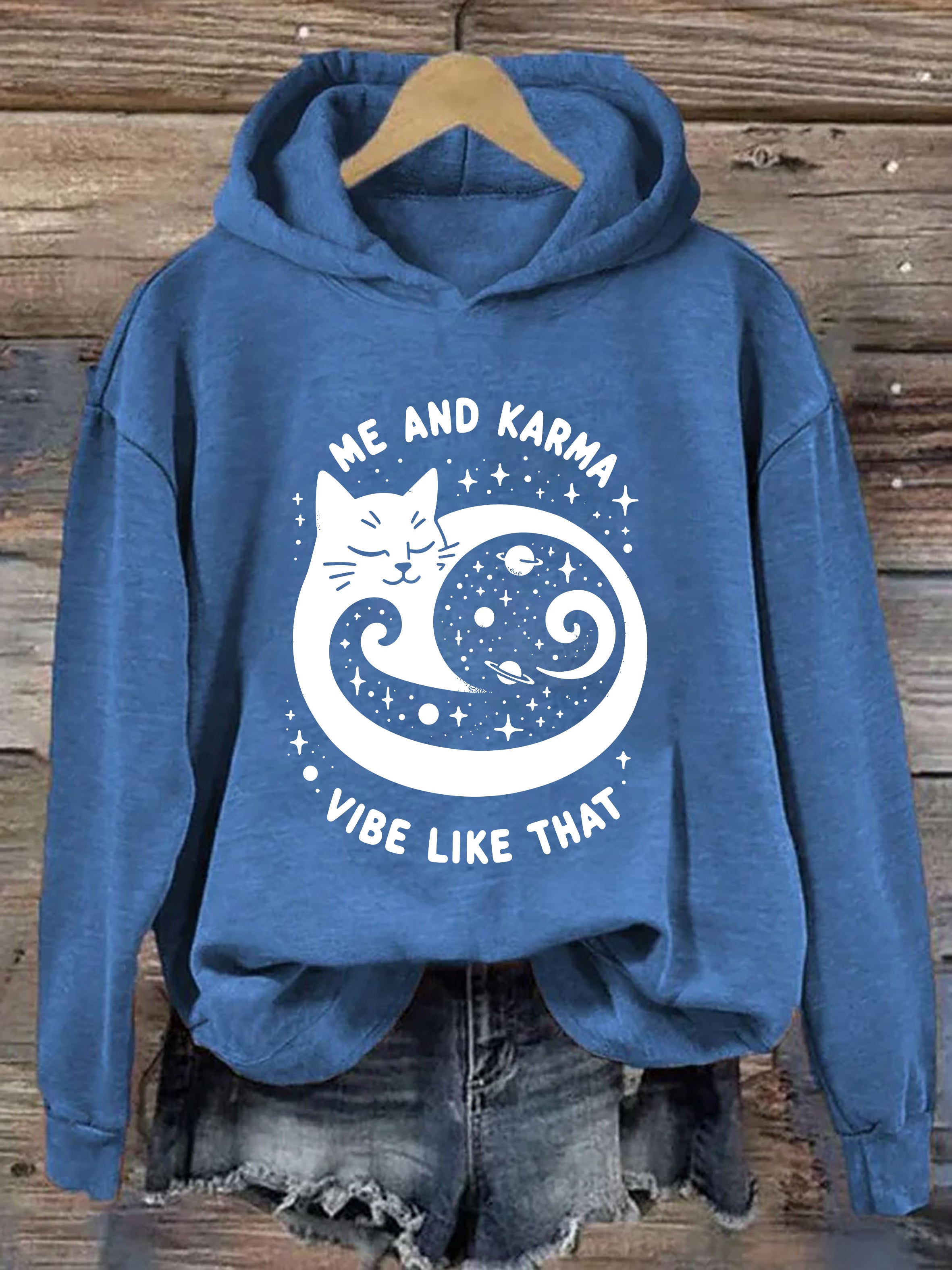 Me And My Karma Vibe Like That Hoodie