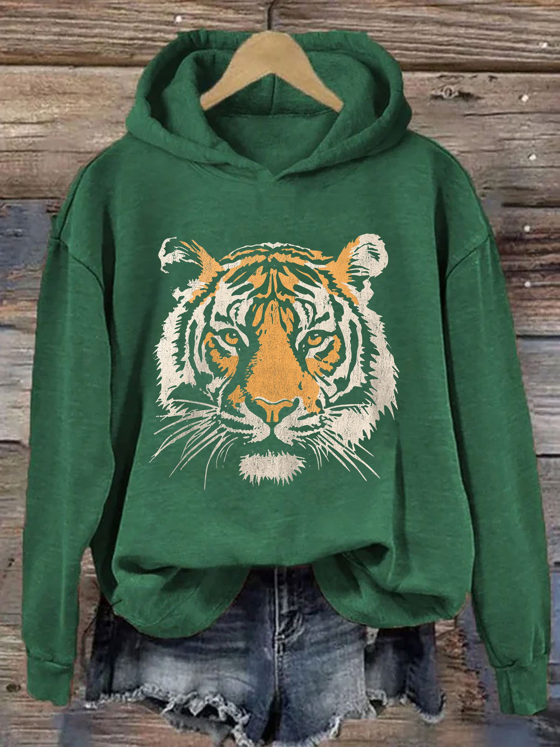 Vintage Tiger Hoodie