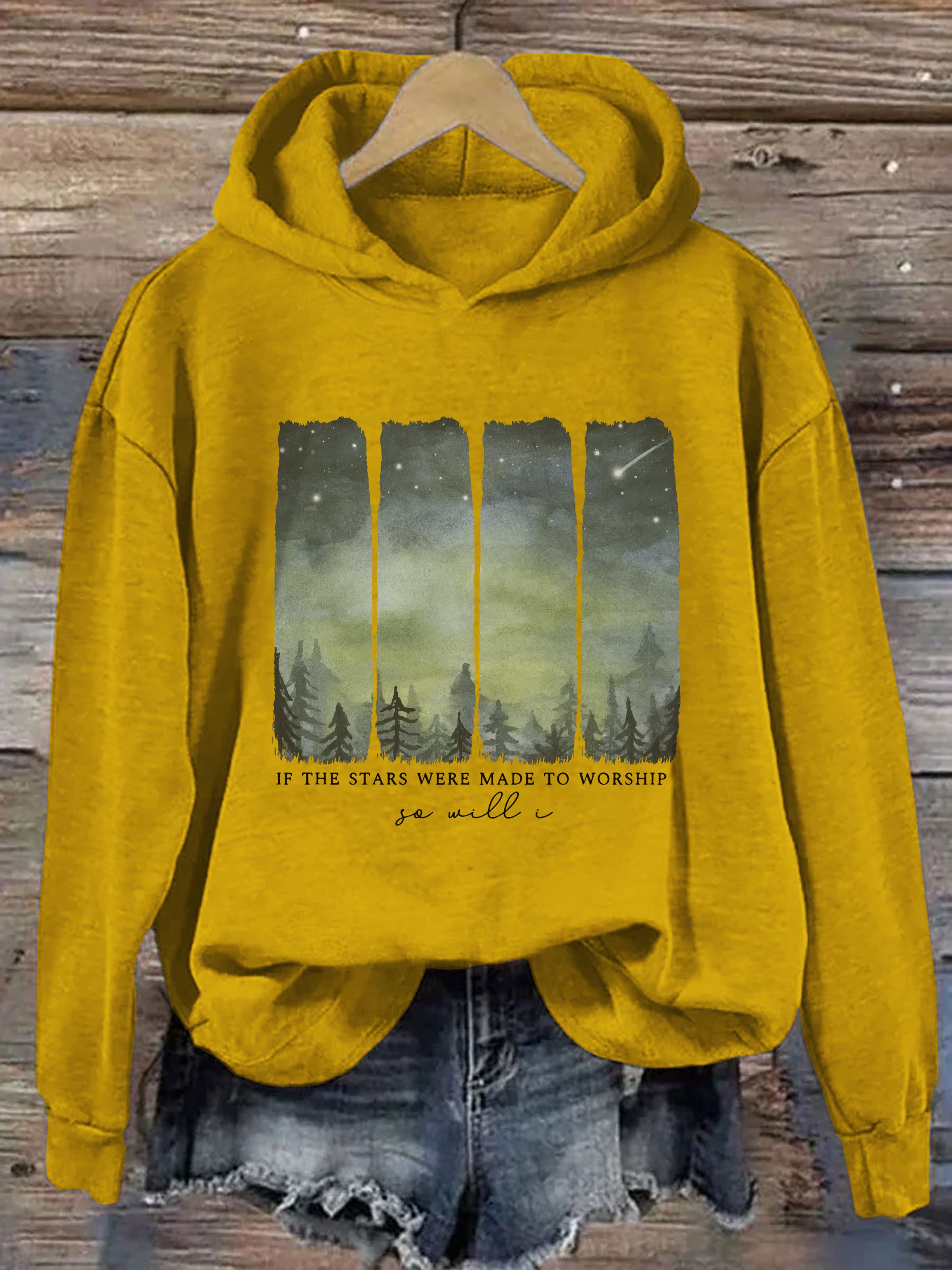 If The Stars Were Made To Worship Hoodie