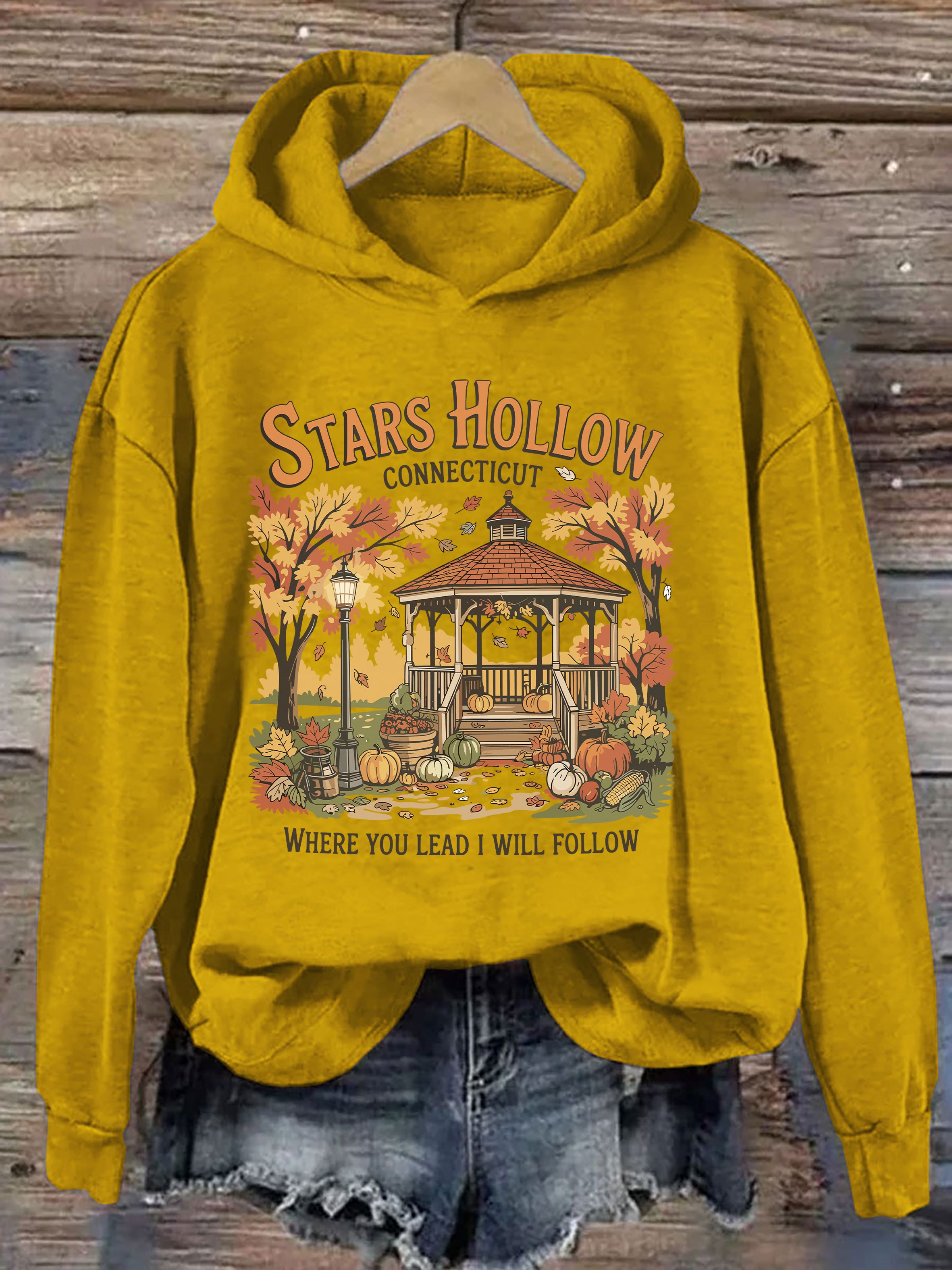 Stars Hollow Where You Lead I Will Follow Hoodie