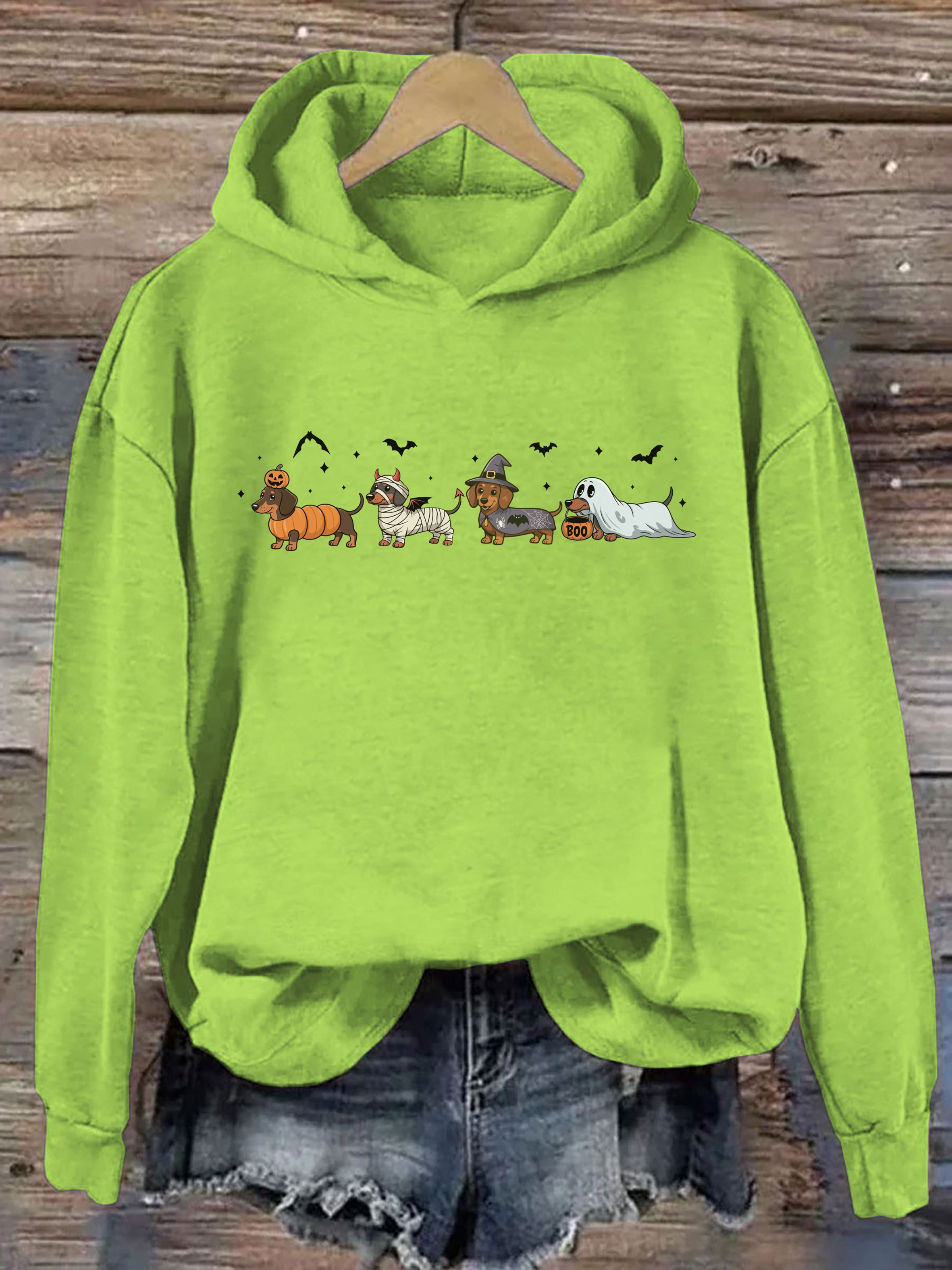Halloween Dachshund Hoodie