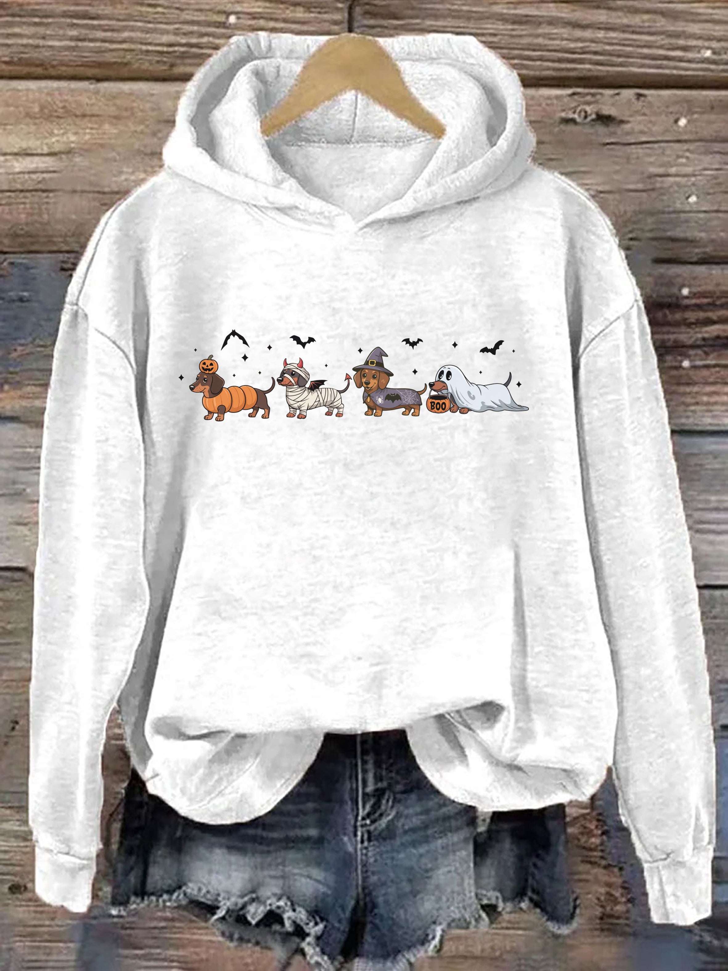 Halloween Dachshund Hoodie