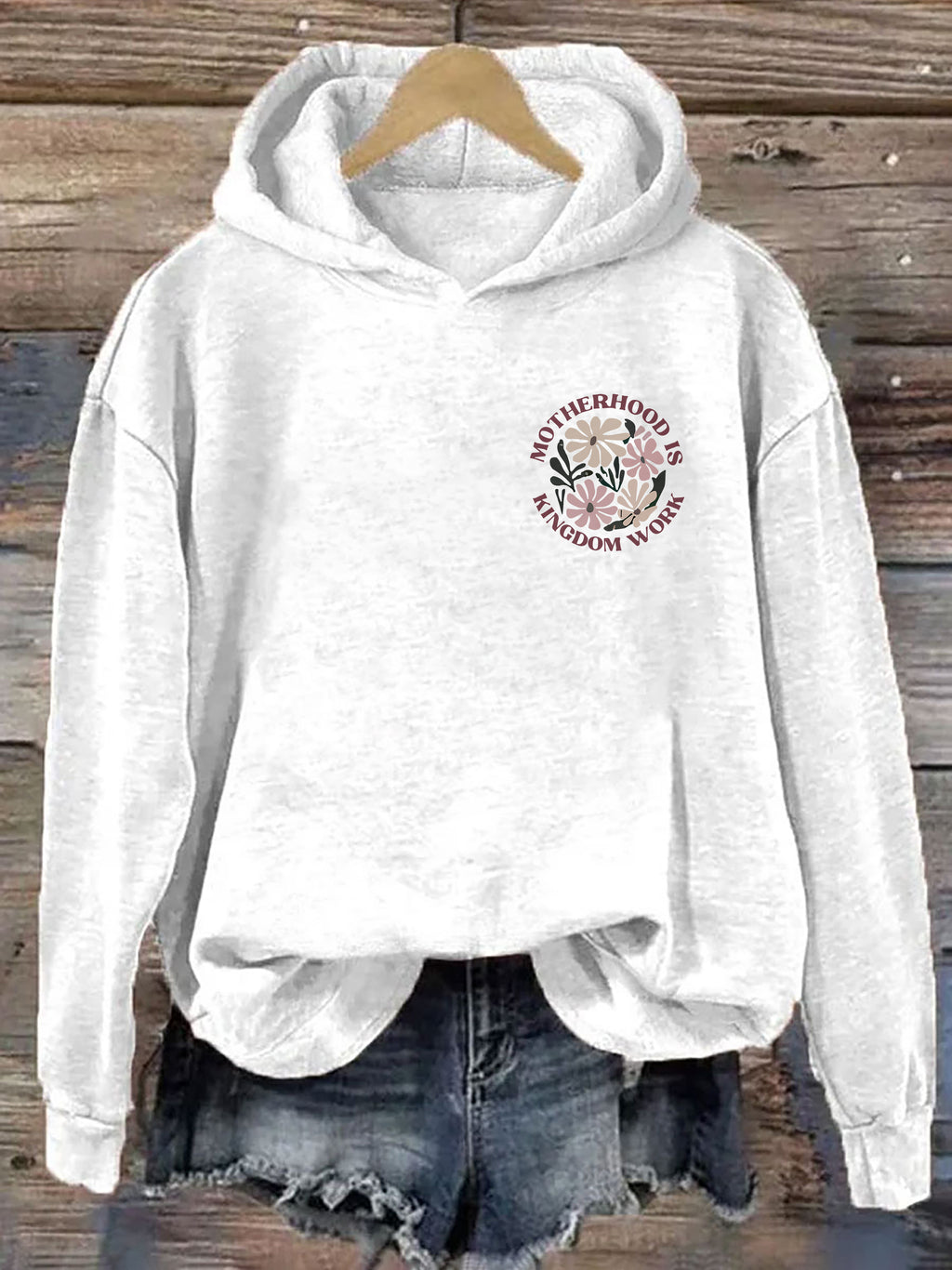Motherhood Is Kingdom Work Hoodie