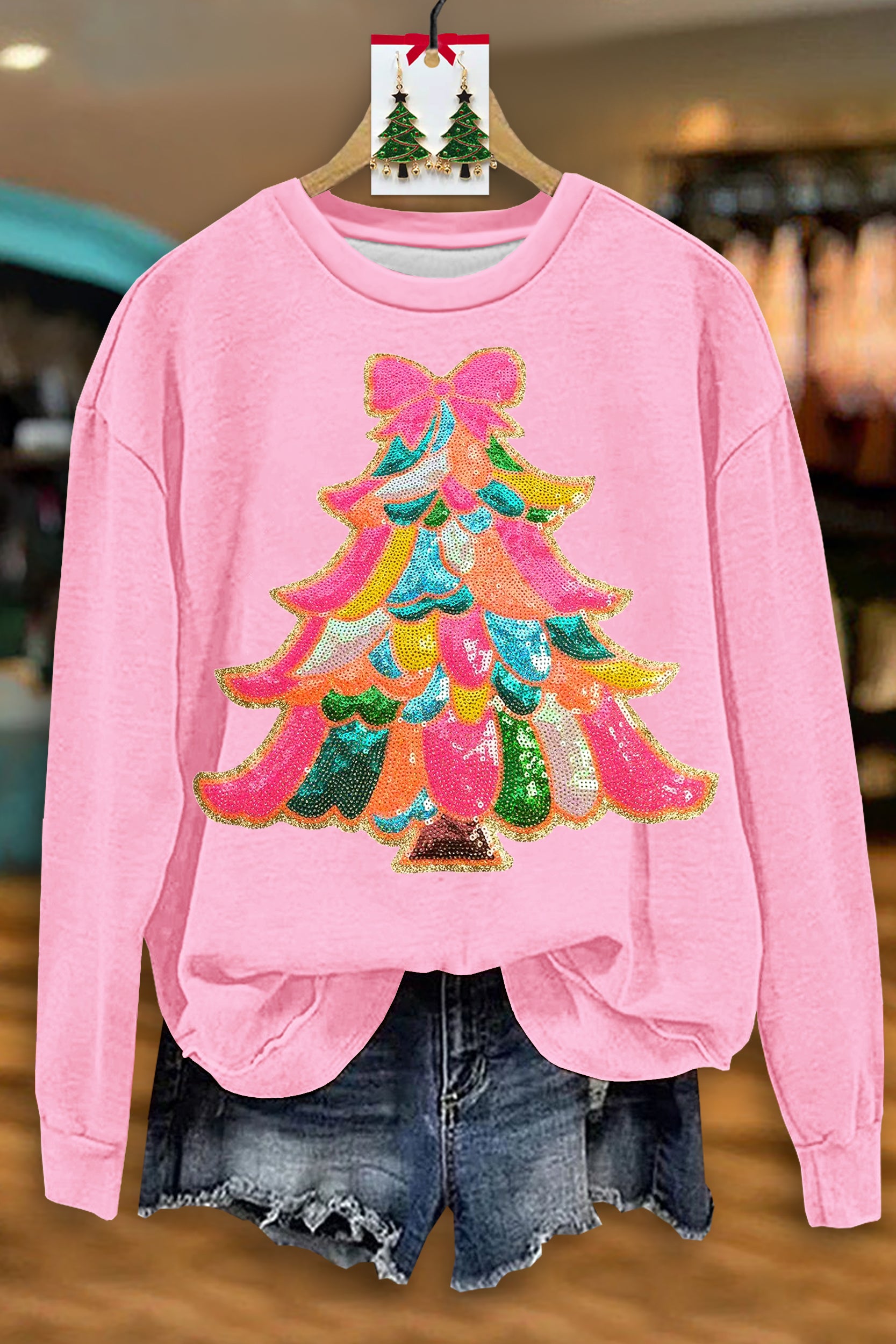 Sweet Christmas Tree Sweatshirt