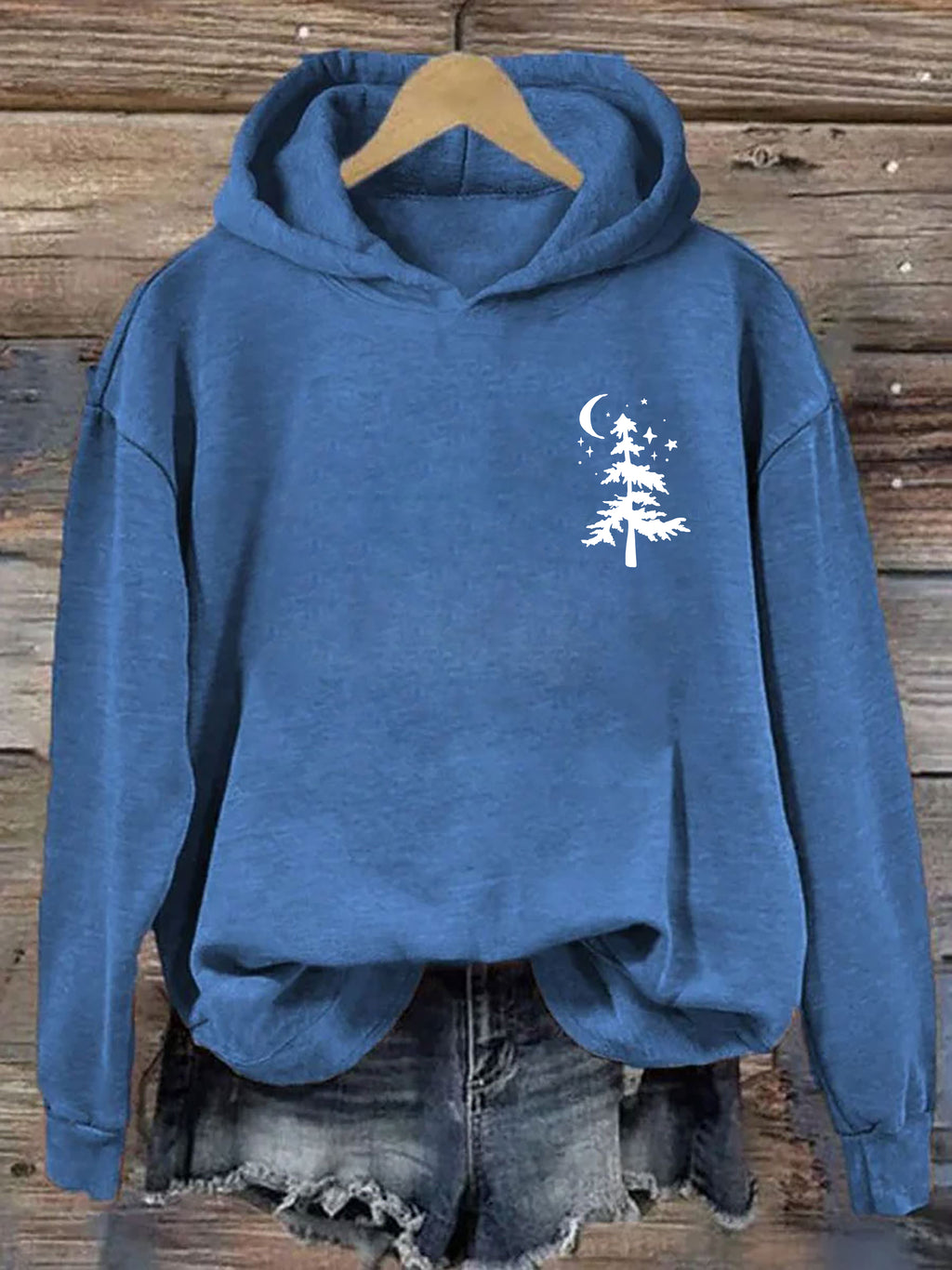 No City Lights Just Camp Fire Nights Hoodie