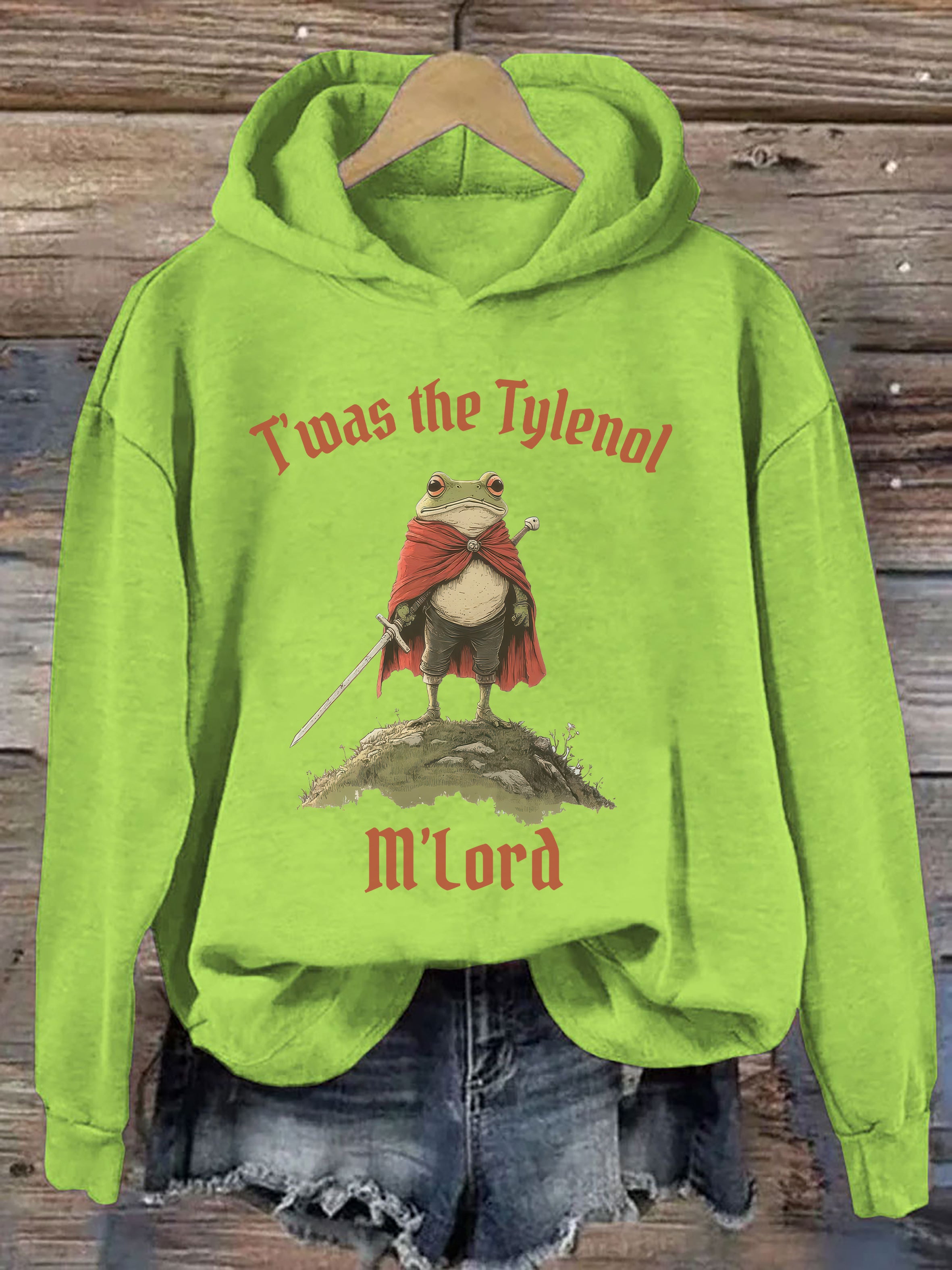 Twas the Tylenol M'lord Hoodie