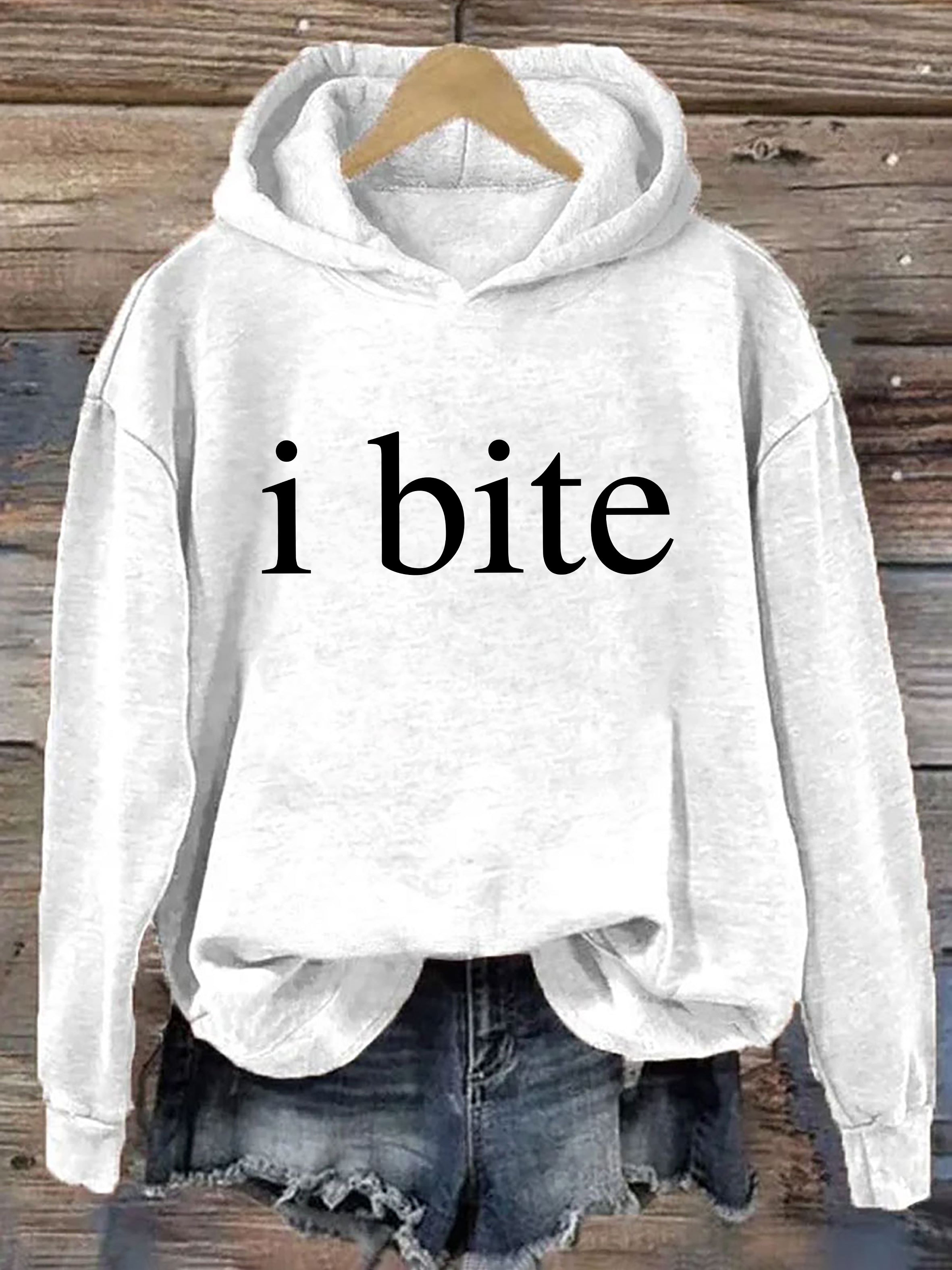 I Bite Hoodie