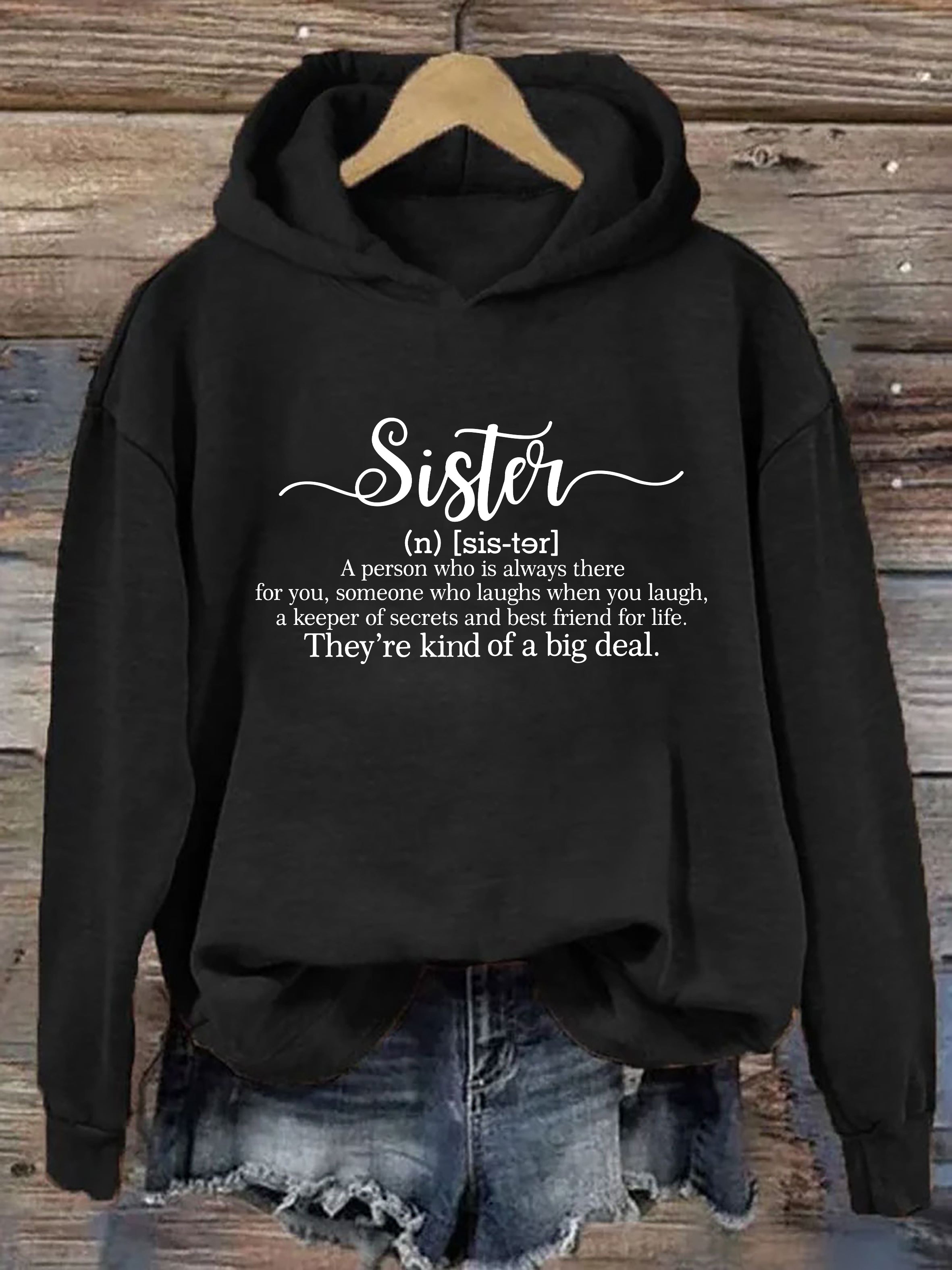 Sister Dictionary Hoodie