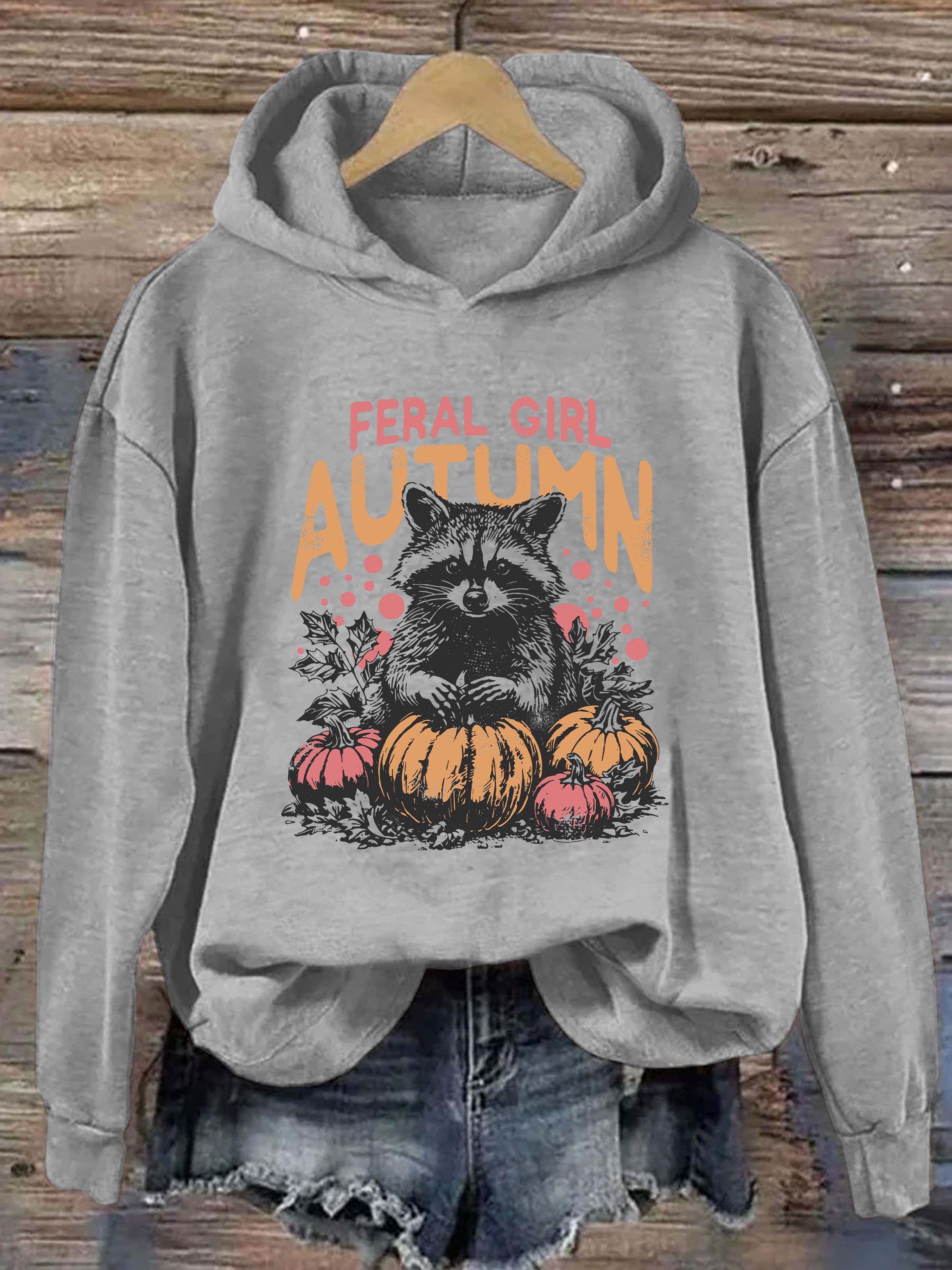 Feral Girl Autumn Hoodie