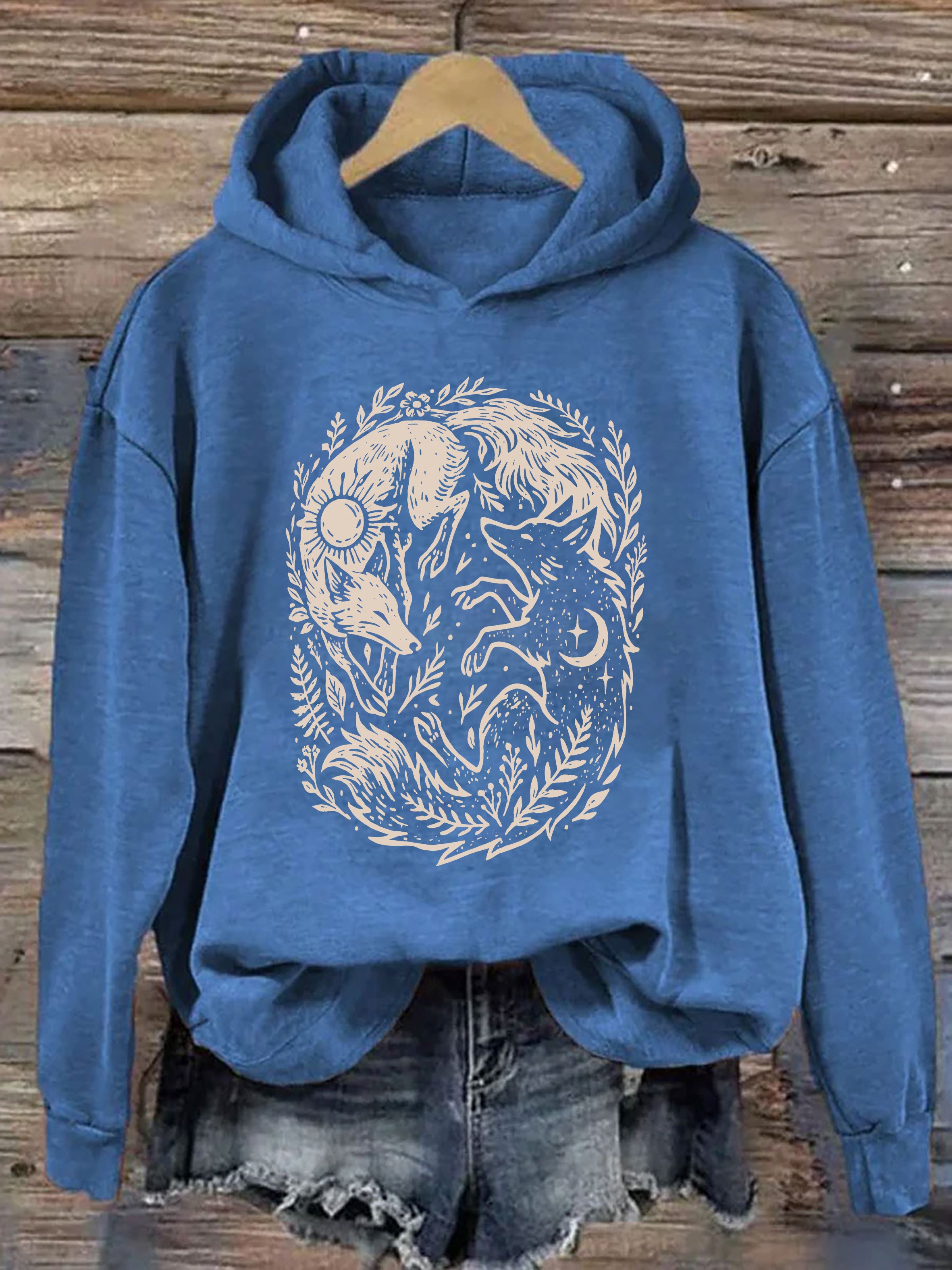 Fox Yin Yang Hoodie